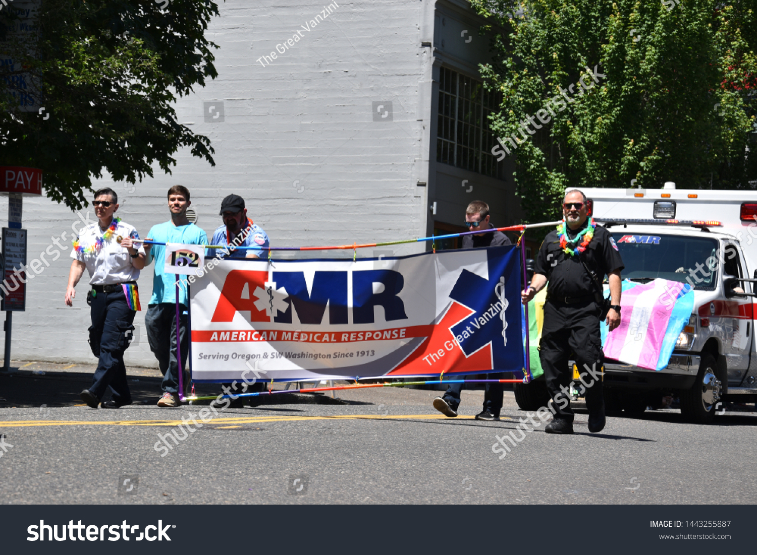 Portland Oregon Pride Parade June 16 Stock Photo 1443255887 Shutterstock