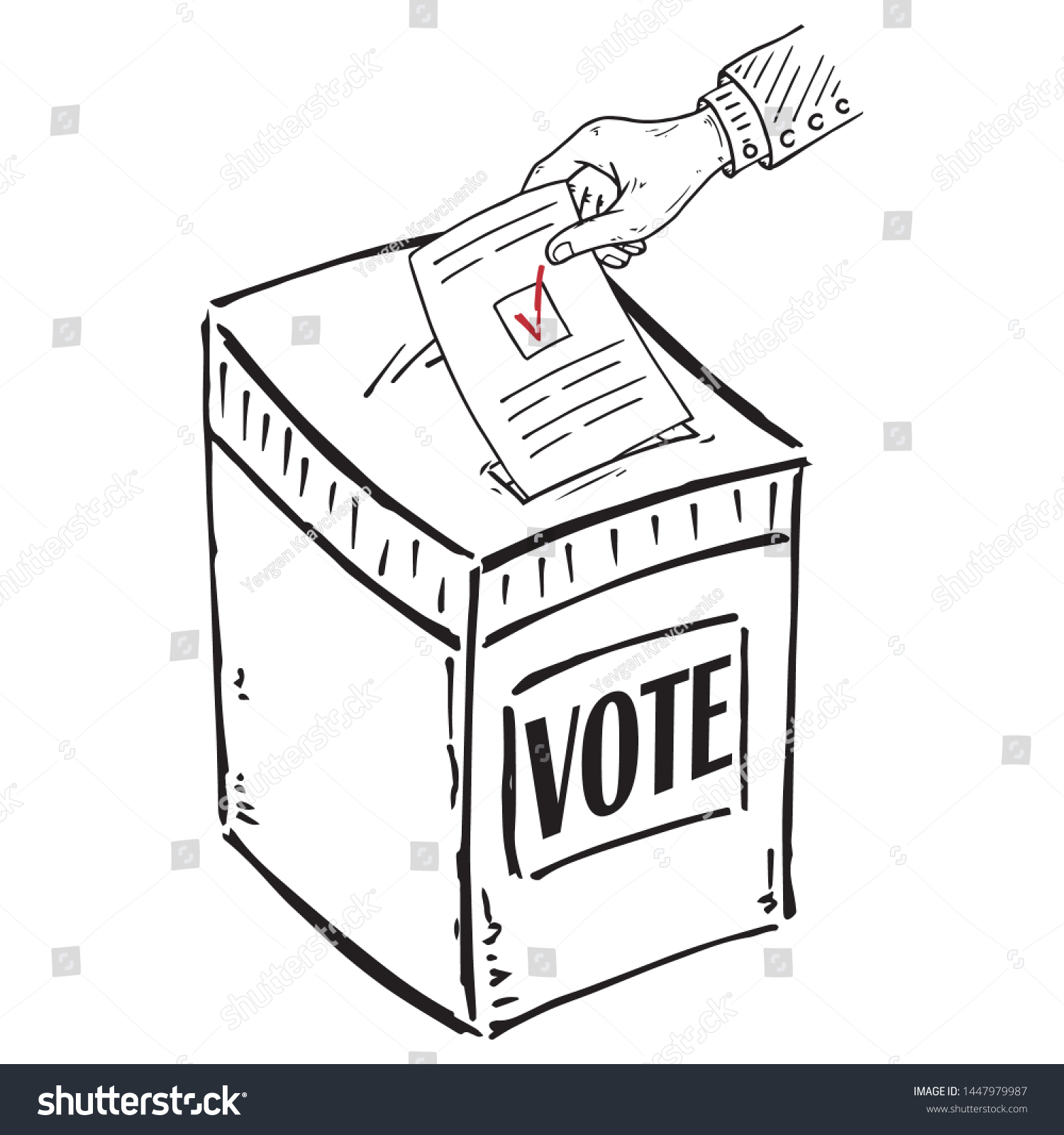 5,483 Election Sketch Images, Stock Photos & Vectors | Shutterstock