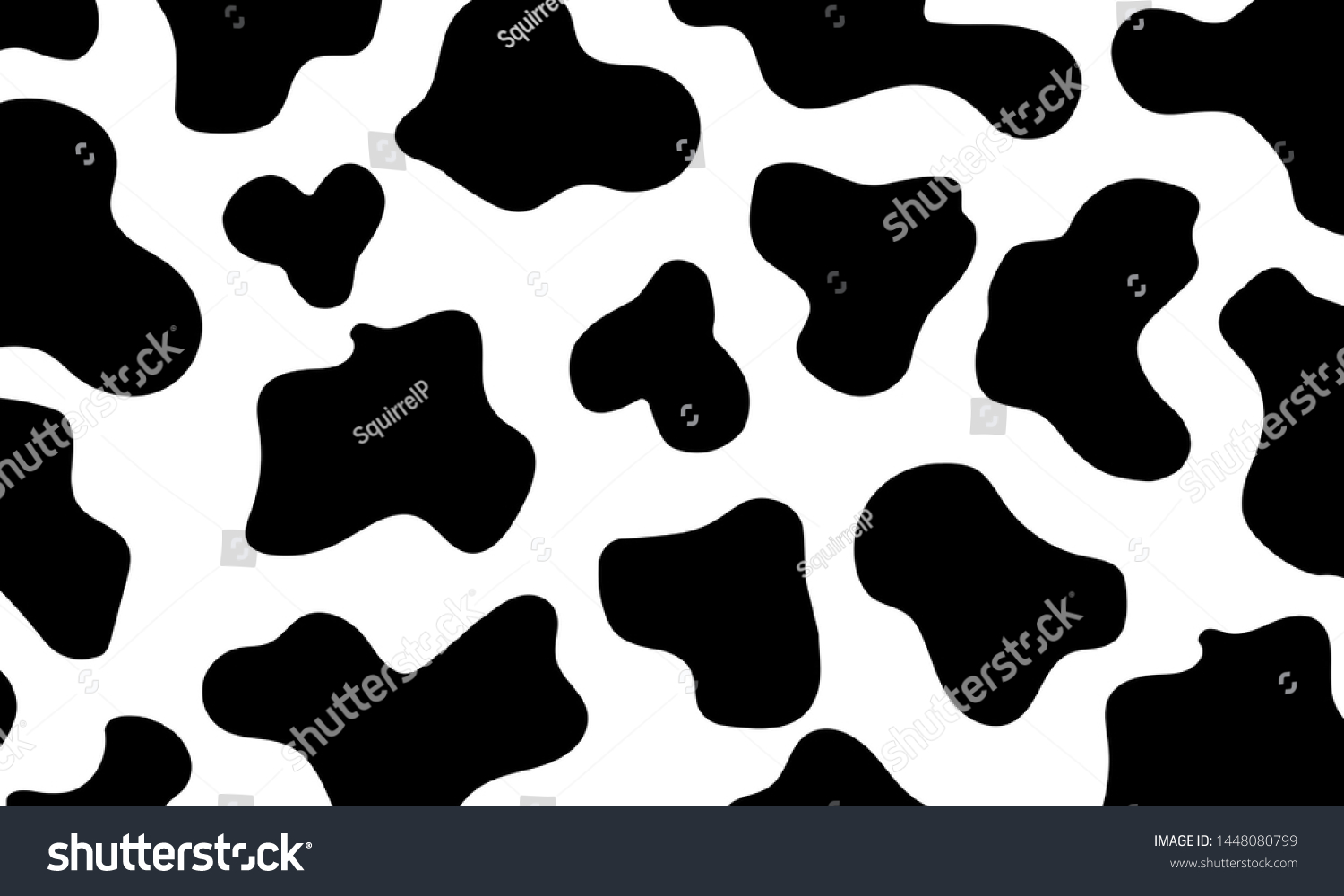Раскрас коровы пятнышки