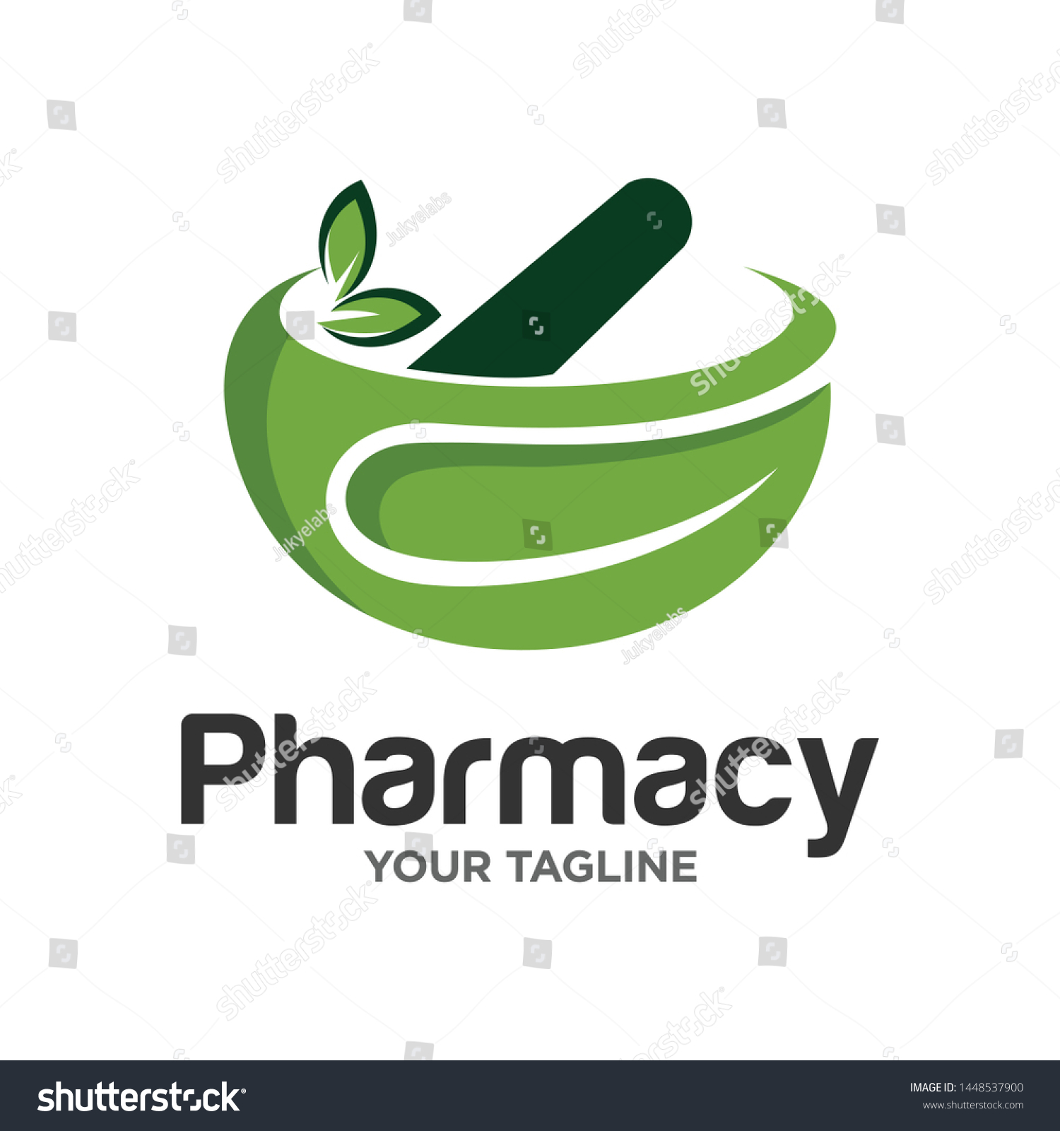 Pharmacy Logo Design Stock Vector Stock Vector (Royalty Free ...