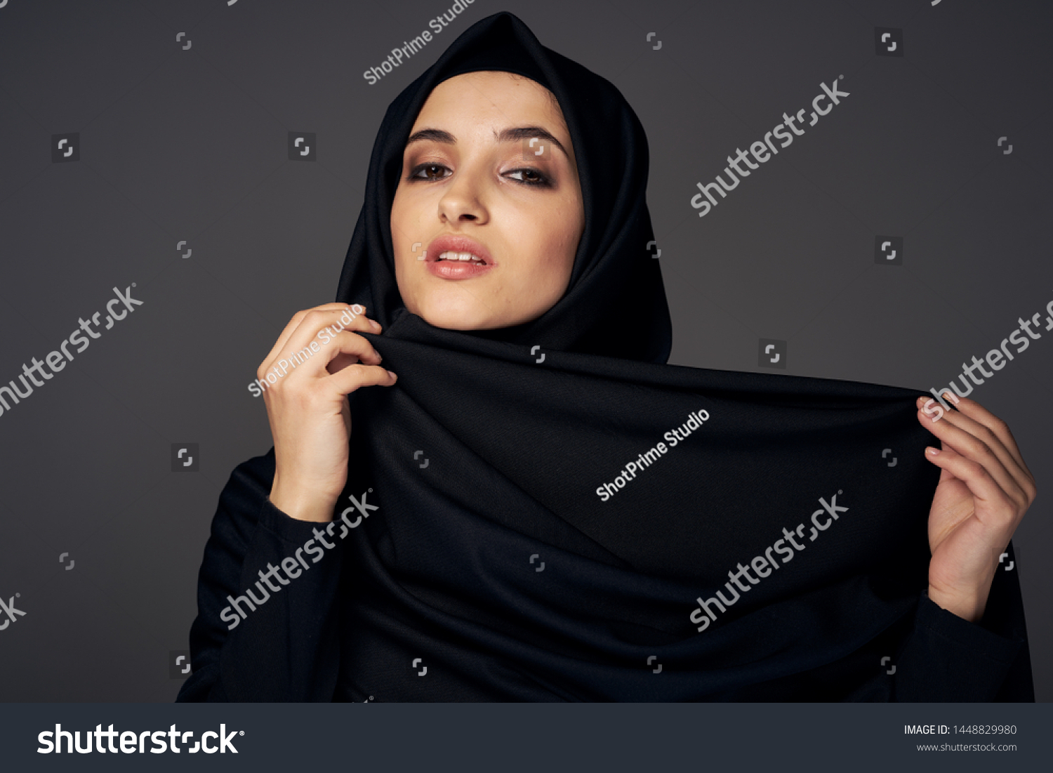 Muslim Hijab Ethnicity Islam Model Stock Photo 1448829980 | Shutterstock