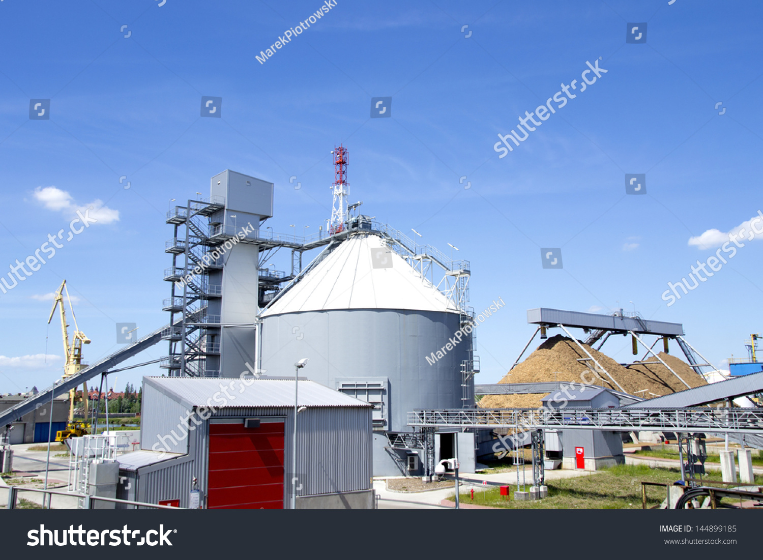 Biomass Power Plant Poland Stock Photo 144899185 | Shutterstock