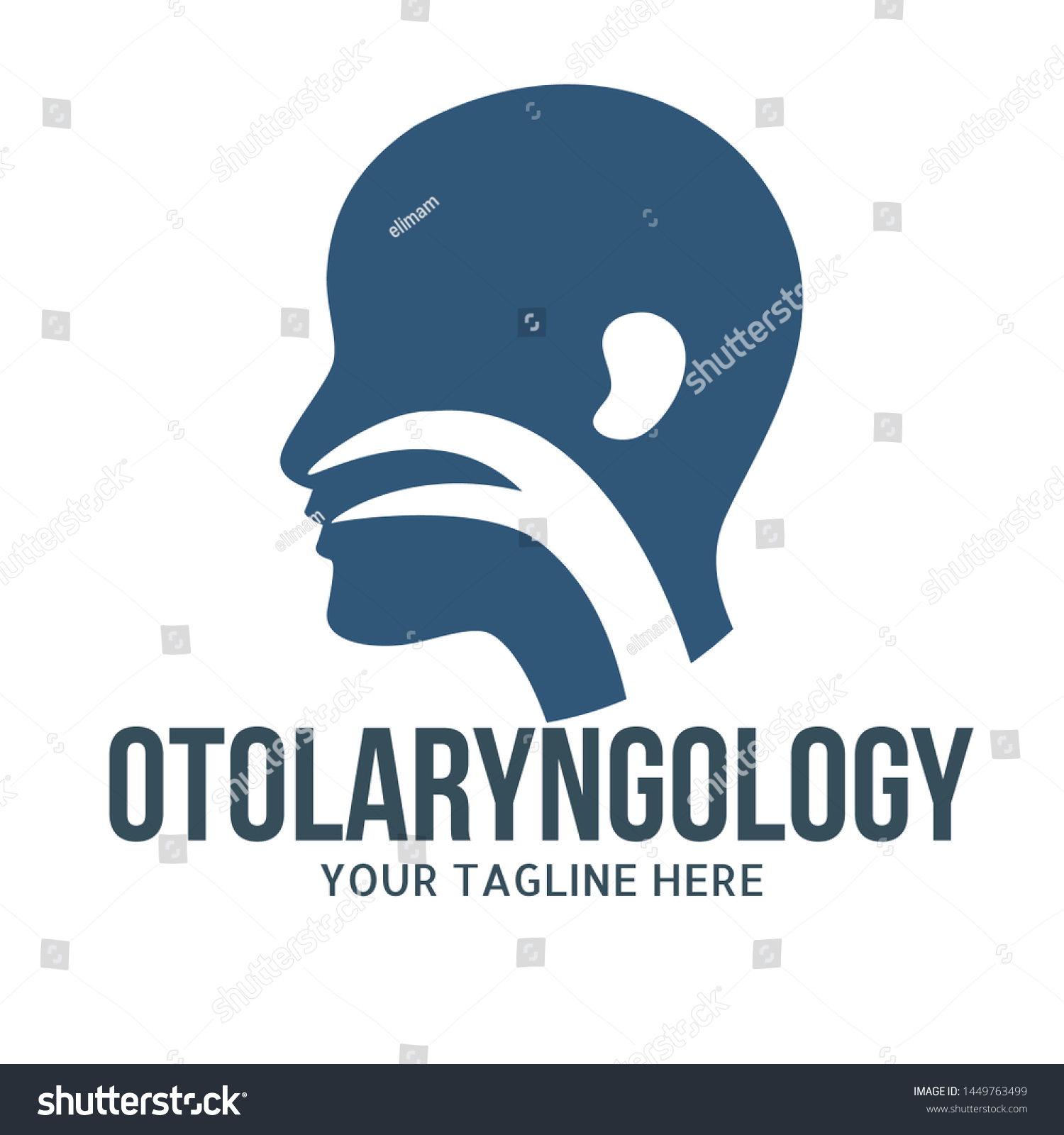 Ear Nose Throat Ent Logo Otolaryngologists Stock Vector (Royalty Free ...