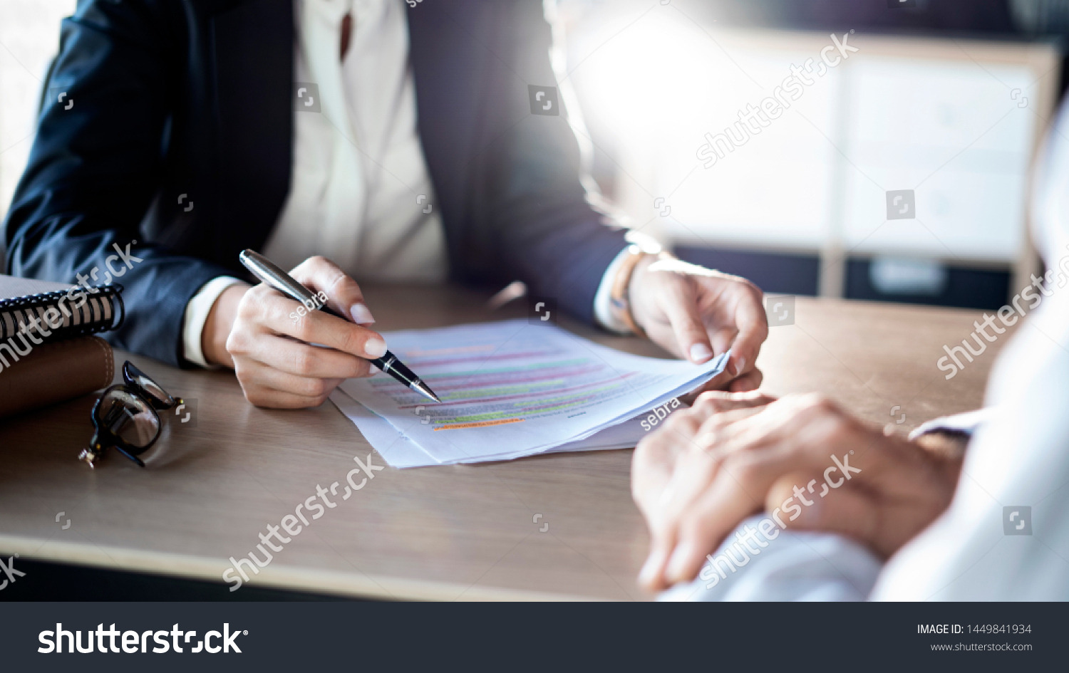 Business People Discussion Advisor Concept Stock Photo 1449841934 ...