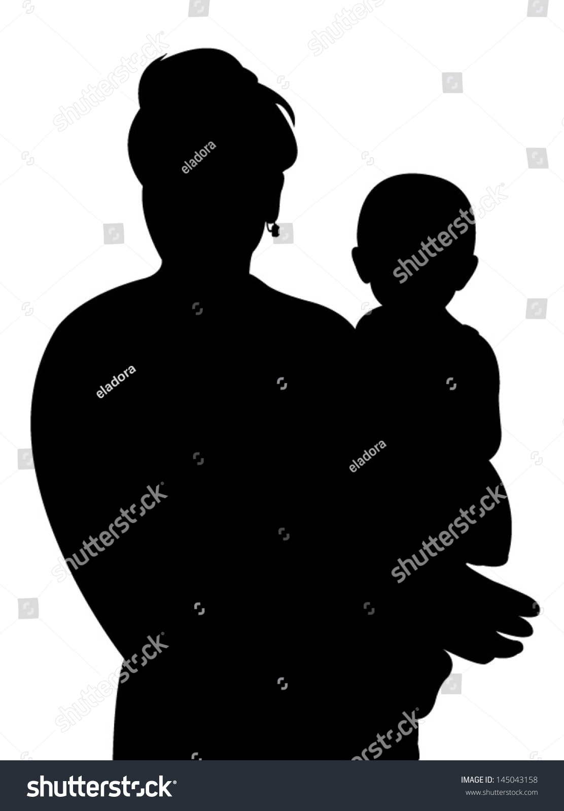 Mom Baby Happy Family Portrait Stock Vector Royalty Free 145043158 Mom Baby Happy Family Portrait Stock Vector Royalty Free 145043158