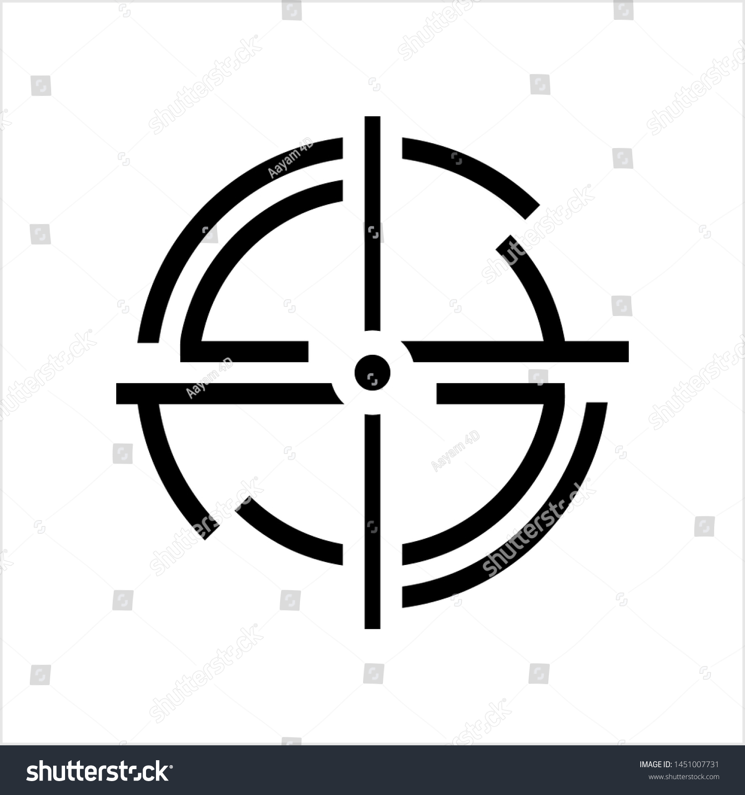 Target Icon Target Board Vector Art Stock Vector (Royalty Free ...