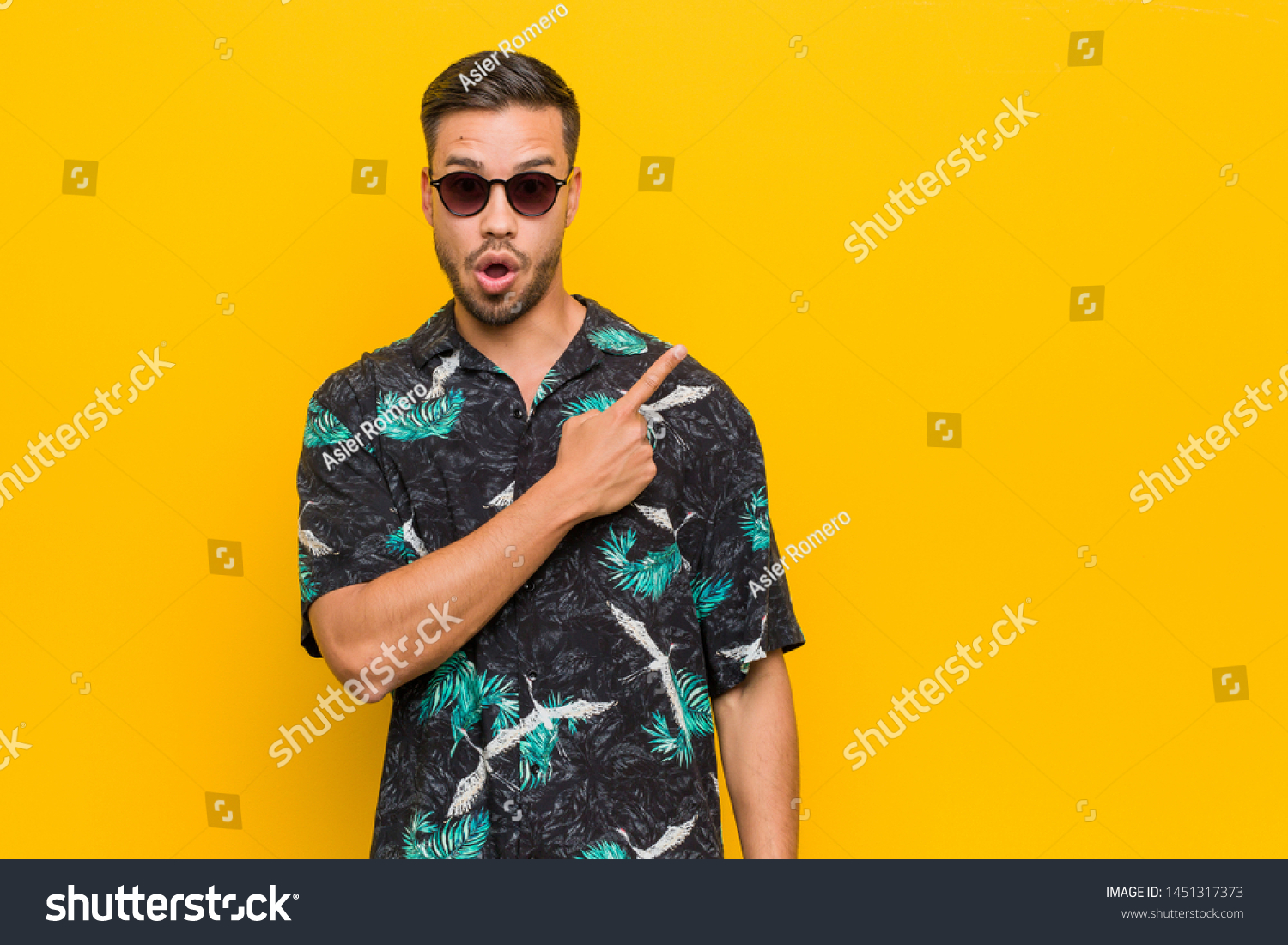 Young Filipino Man Wearing Summer Clothes Stock Photo 1451317373 ...