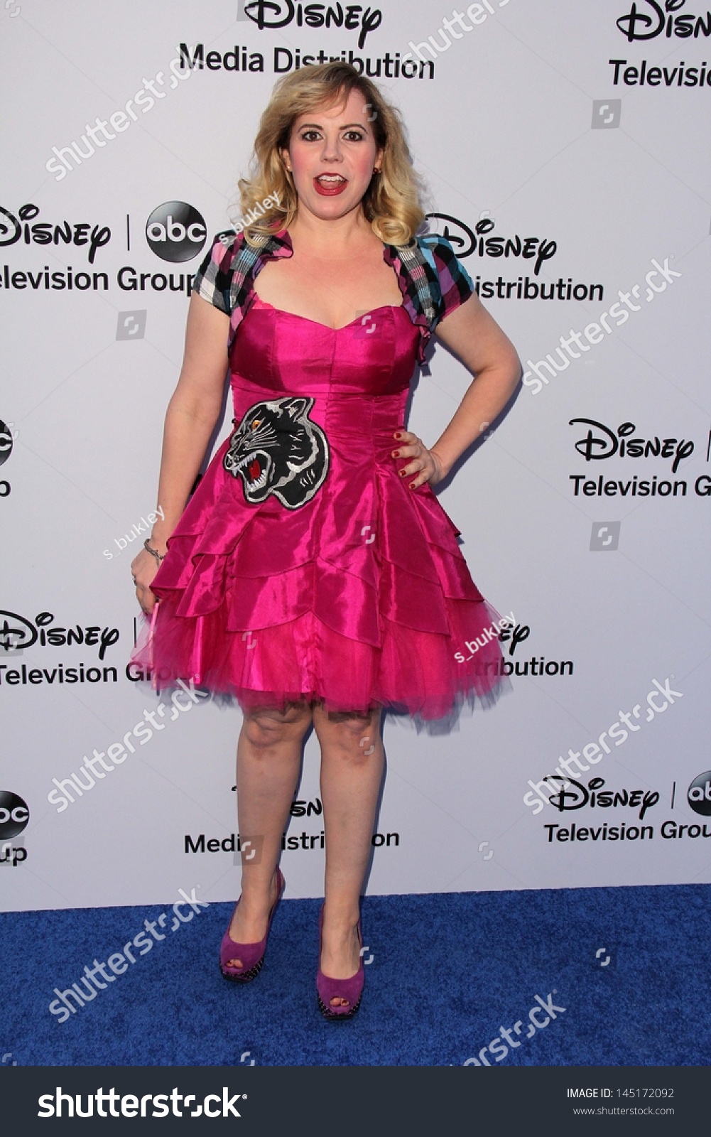 Kirsten Vangsness Disney Media Networks International Stock Photo ...