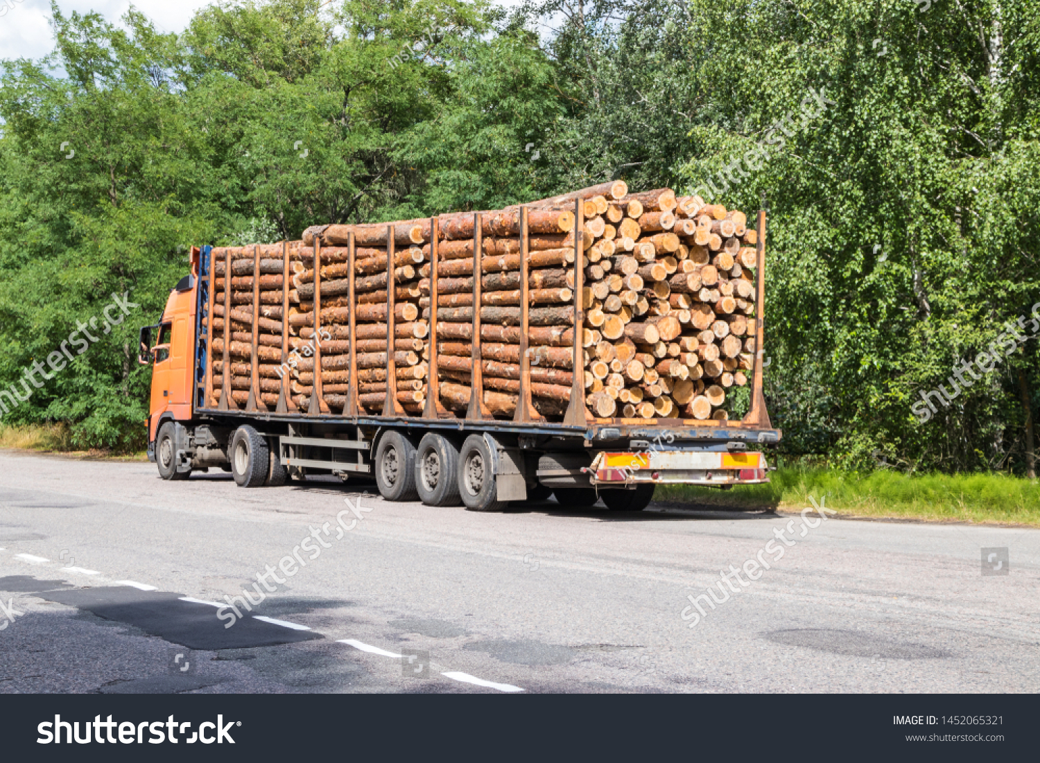 trucks with wood