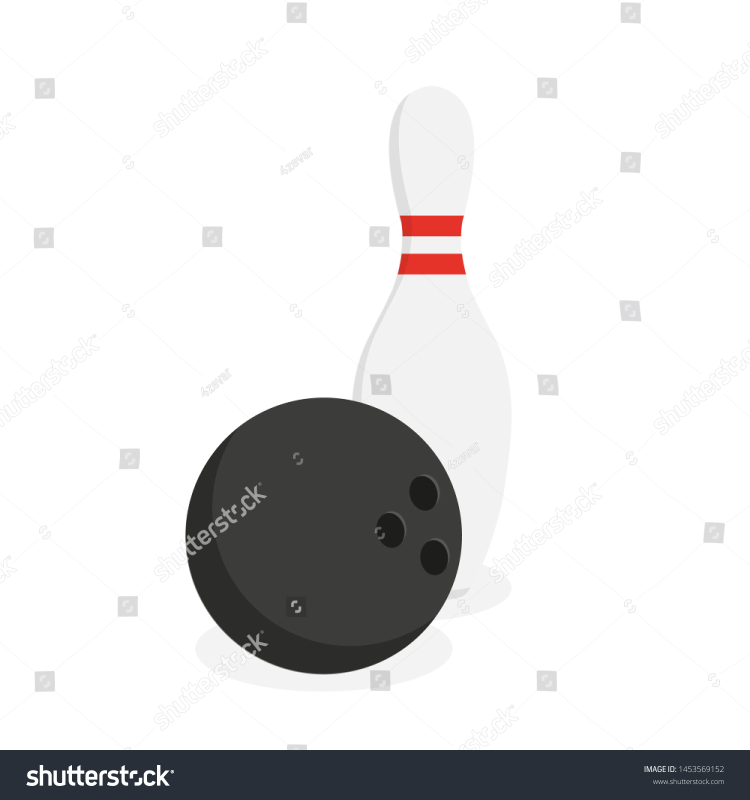 Bowling Logo Icons Symbol Bowling Ball Stock Vector (Royalty Free ...