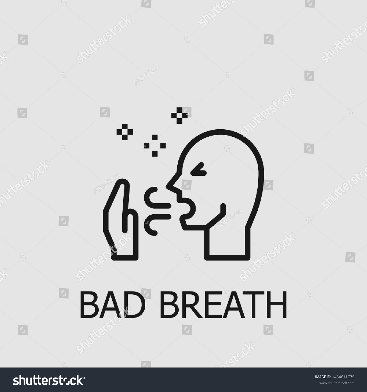 1,480 Bad breath icon Images, Stock Photos & Vectors | Shutterstock