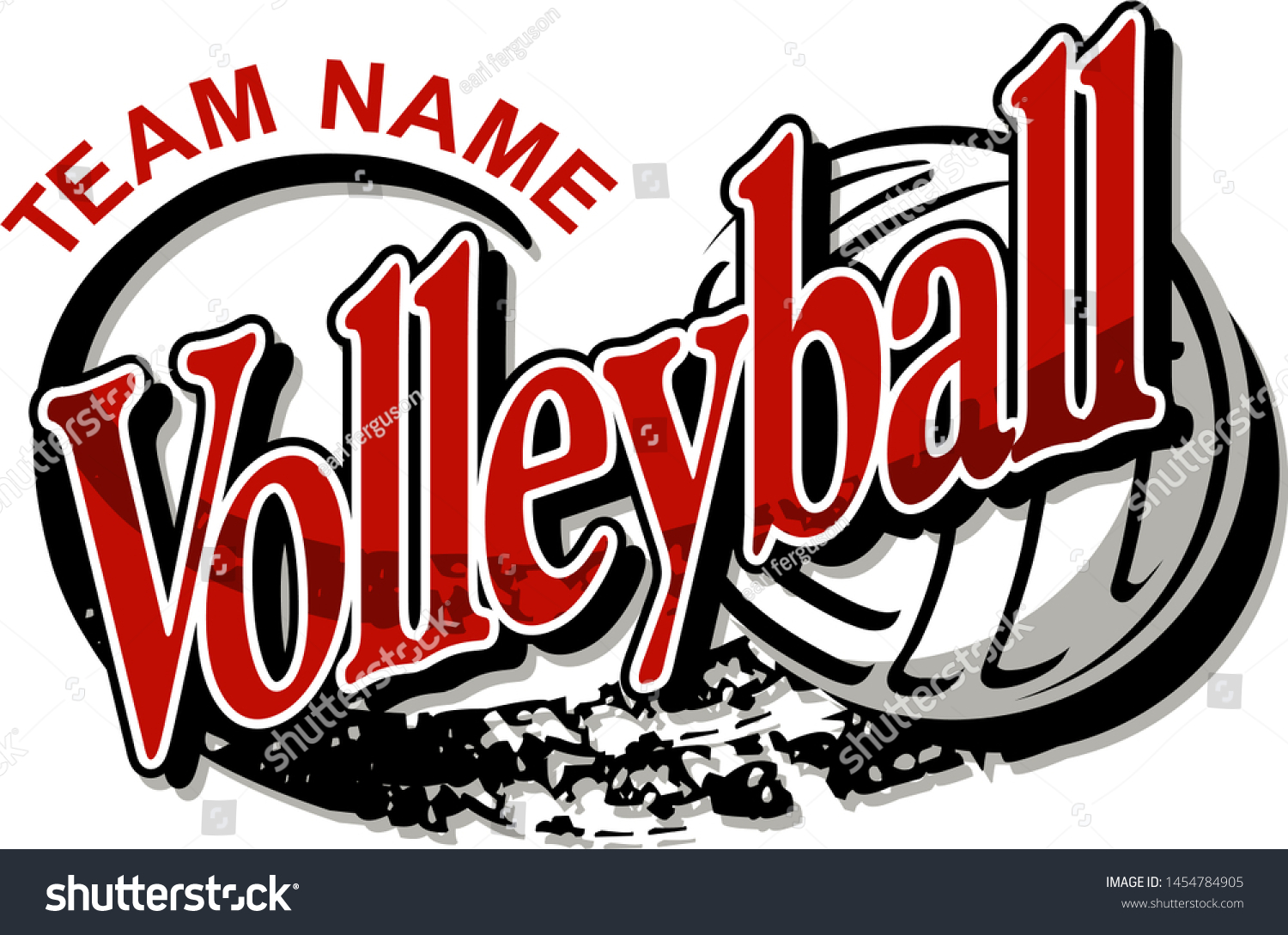 64 Volleyball team name Stock Vectors, Images & Vector Art | Shutterstock