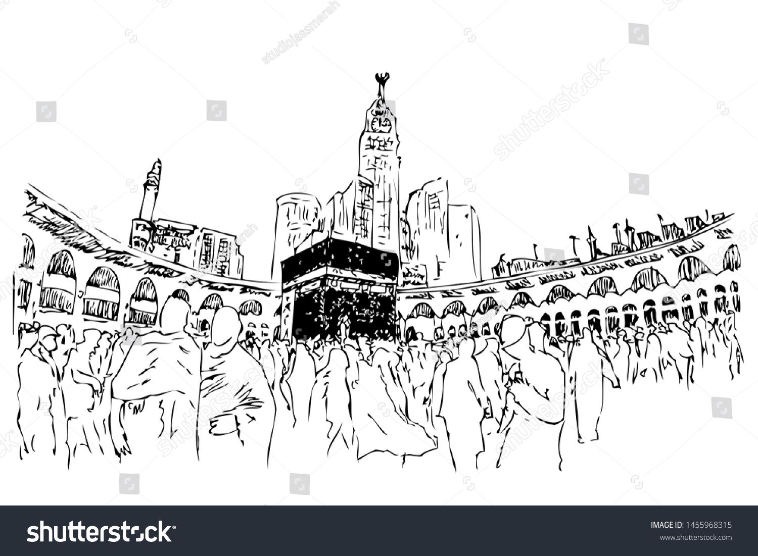 37 Running To Kaaba Images, Stock Photos & Vectors | Shutterstock