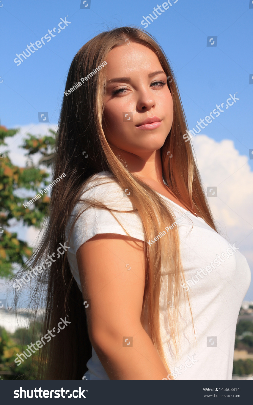 Teen Girls With Long Hair