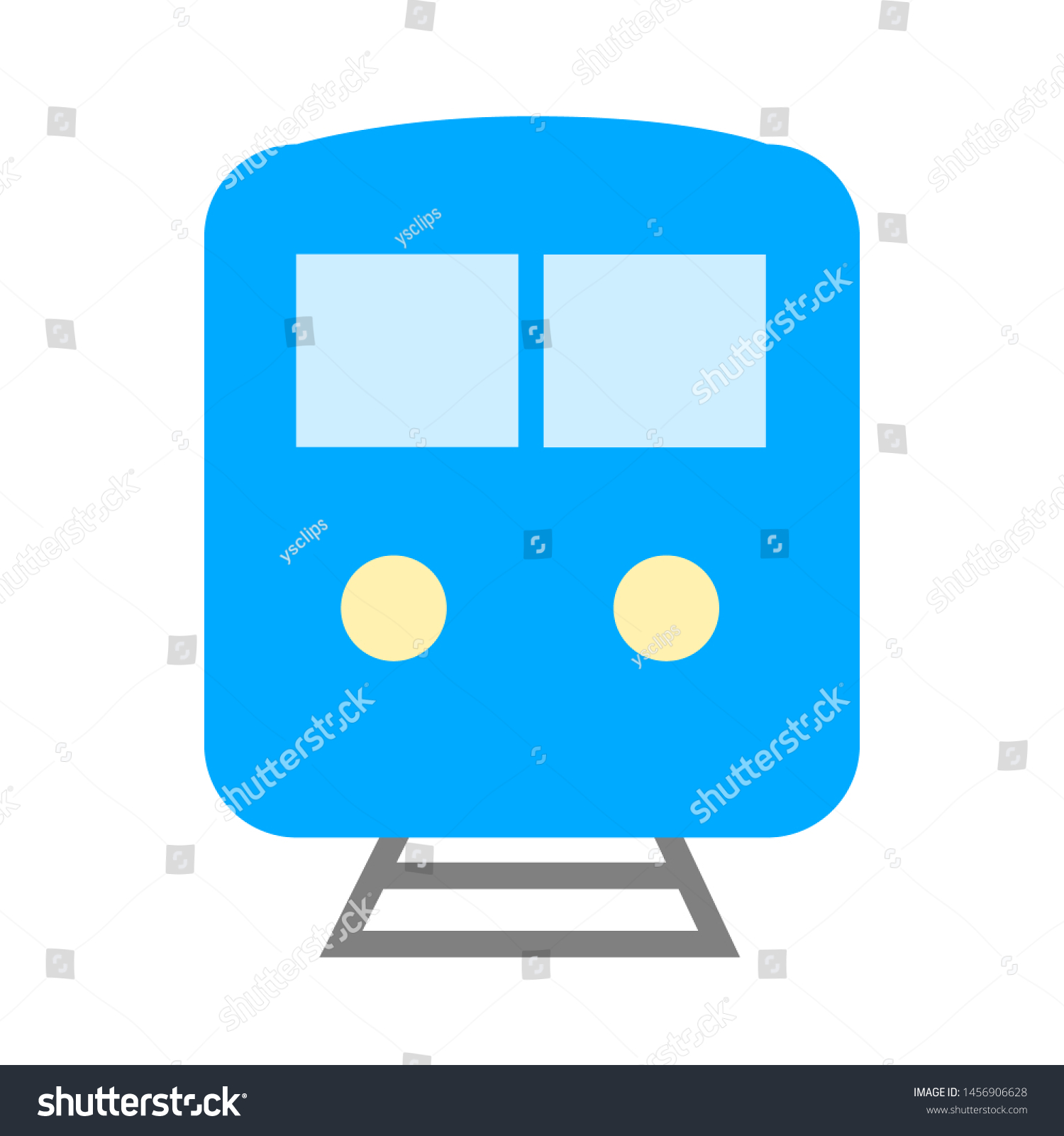 Subway Train Icon Logo Element Illustration Stock Vector (Royalty Free ...