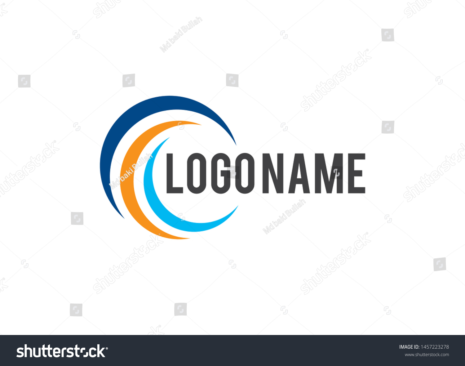 Logo Shapes Round Circle Shape Logo Stock Vector (royalty Free 