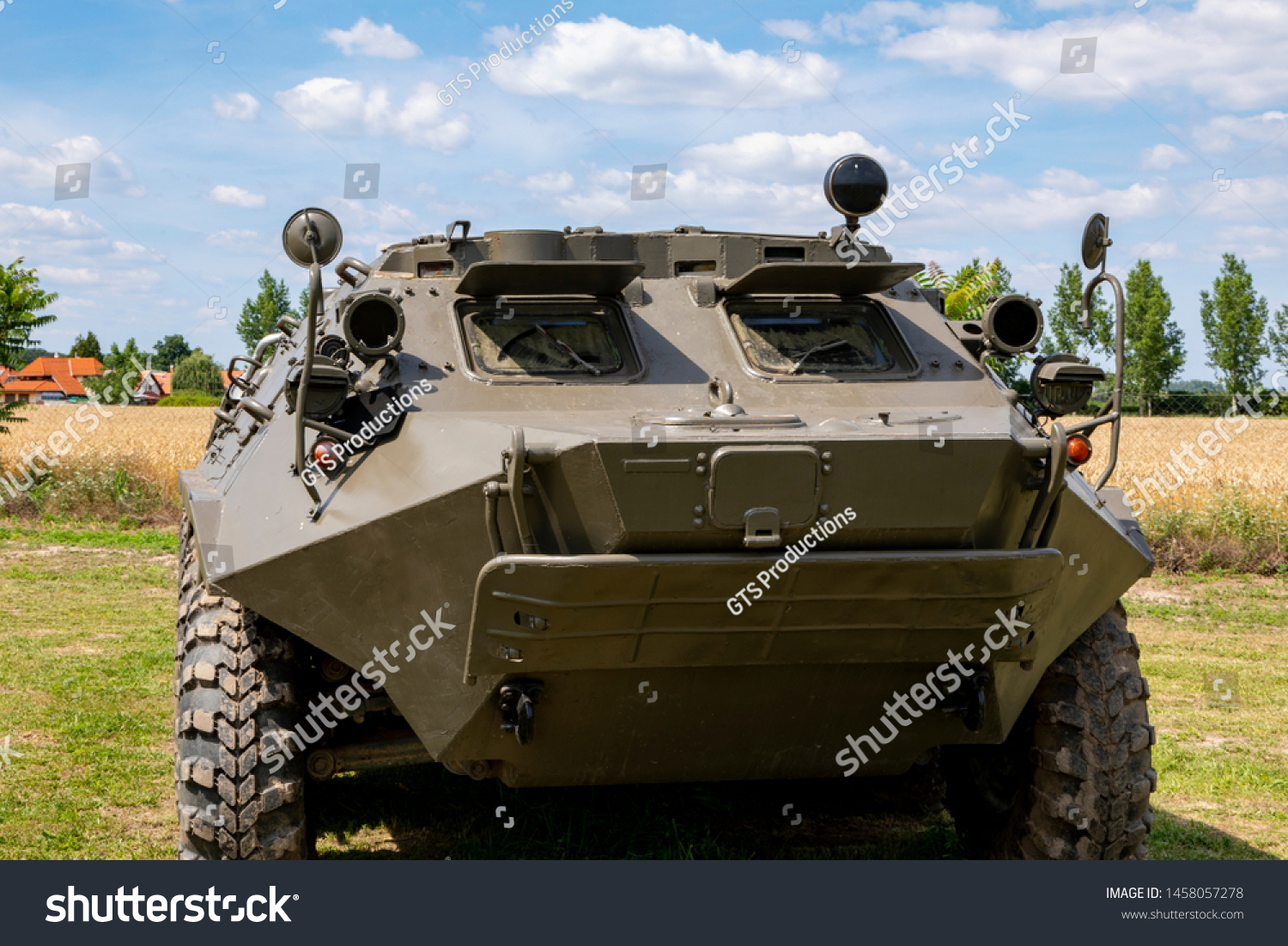 Tank Tracks Steel Wheels On Military Stock Photo 1458057278 | Shutterstock