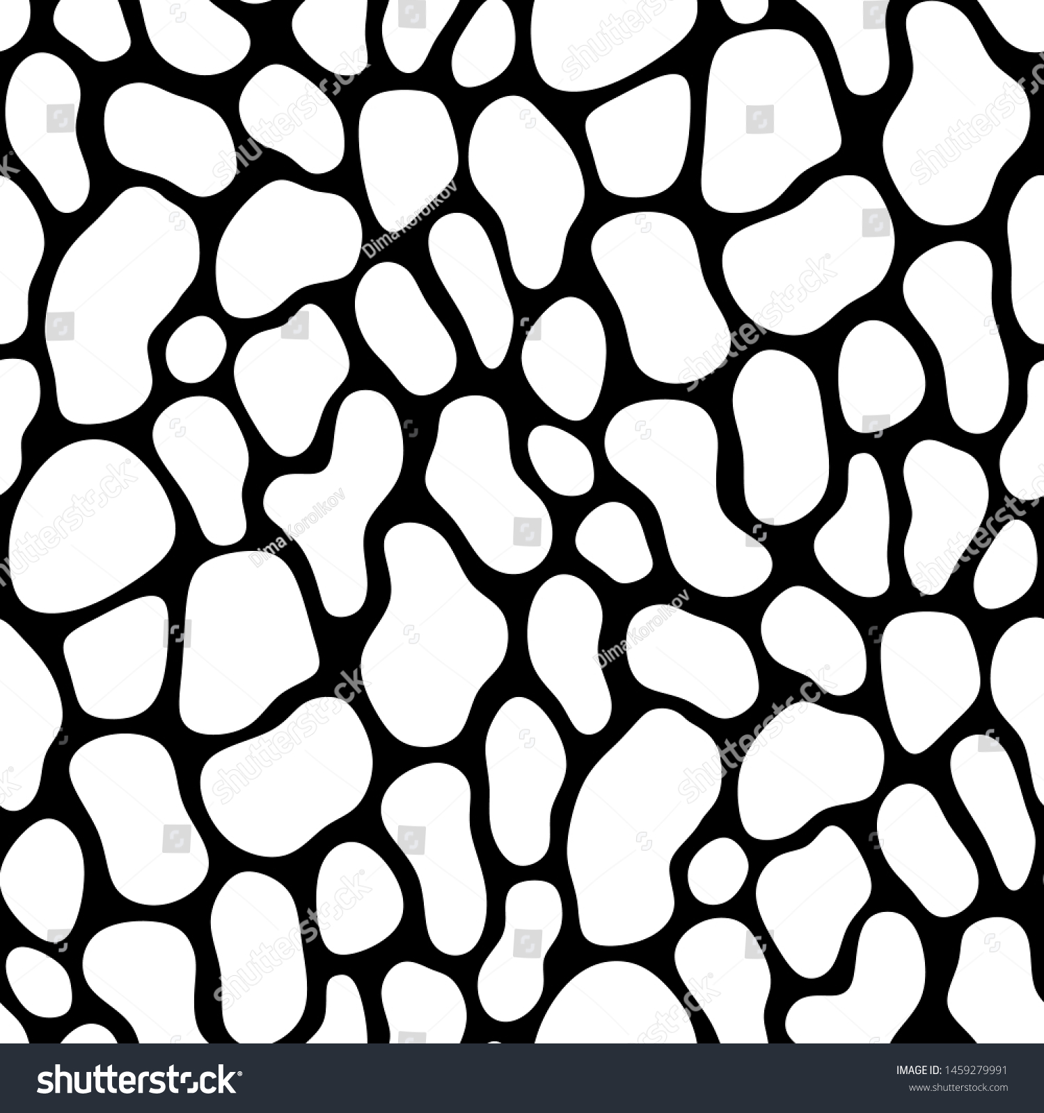 Seamless Pattern Texture White Spots Dots Stock Vector (Royalty Free ...