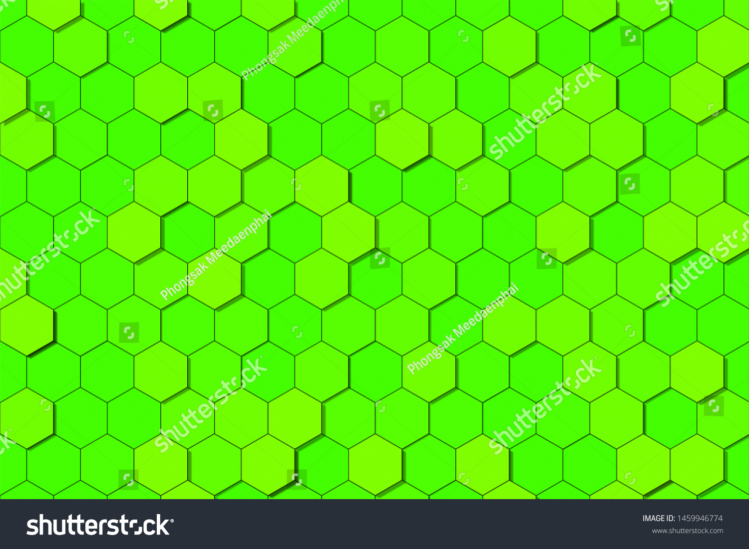 Honeycomb Grid Tile Random Background Hexagonal Stock Illustration ...