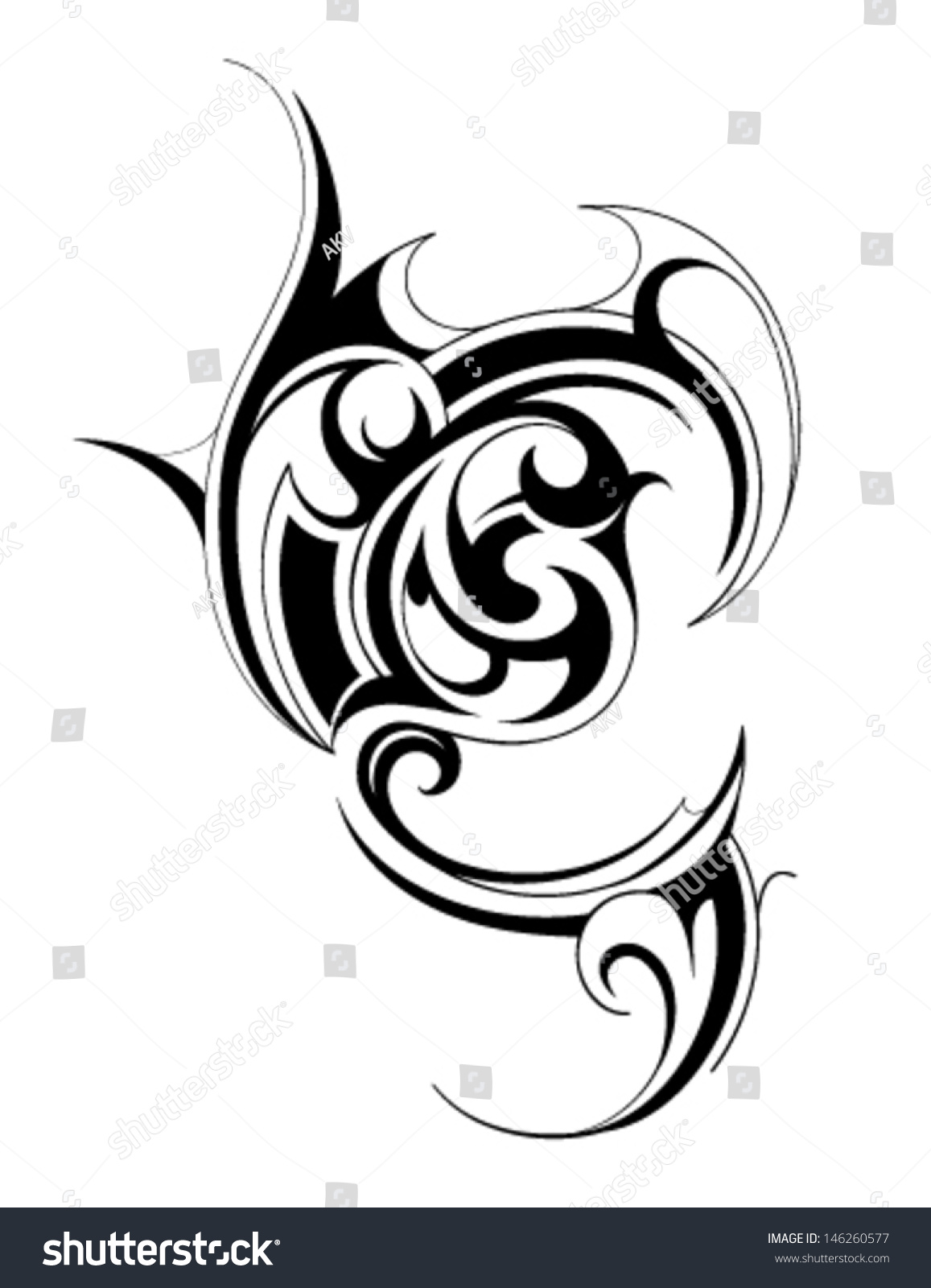 Tribal Art Stock Vector (Royalty Free) 146260577 | Shutterstock