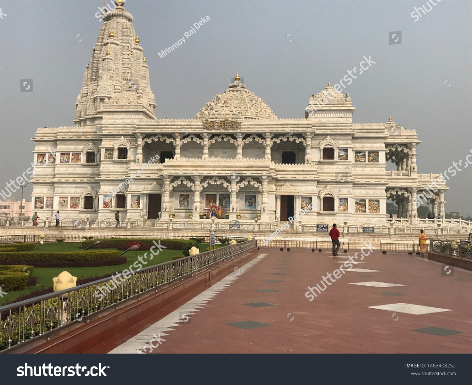 Prem Mandir Hindu Temple Vrindavan Mathura Stock Photo 1463408252 Shutterstock Prem Mandir Hindu Temple Vrindavan Mathura Stock Photo 1463408252 Shutterstock
