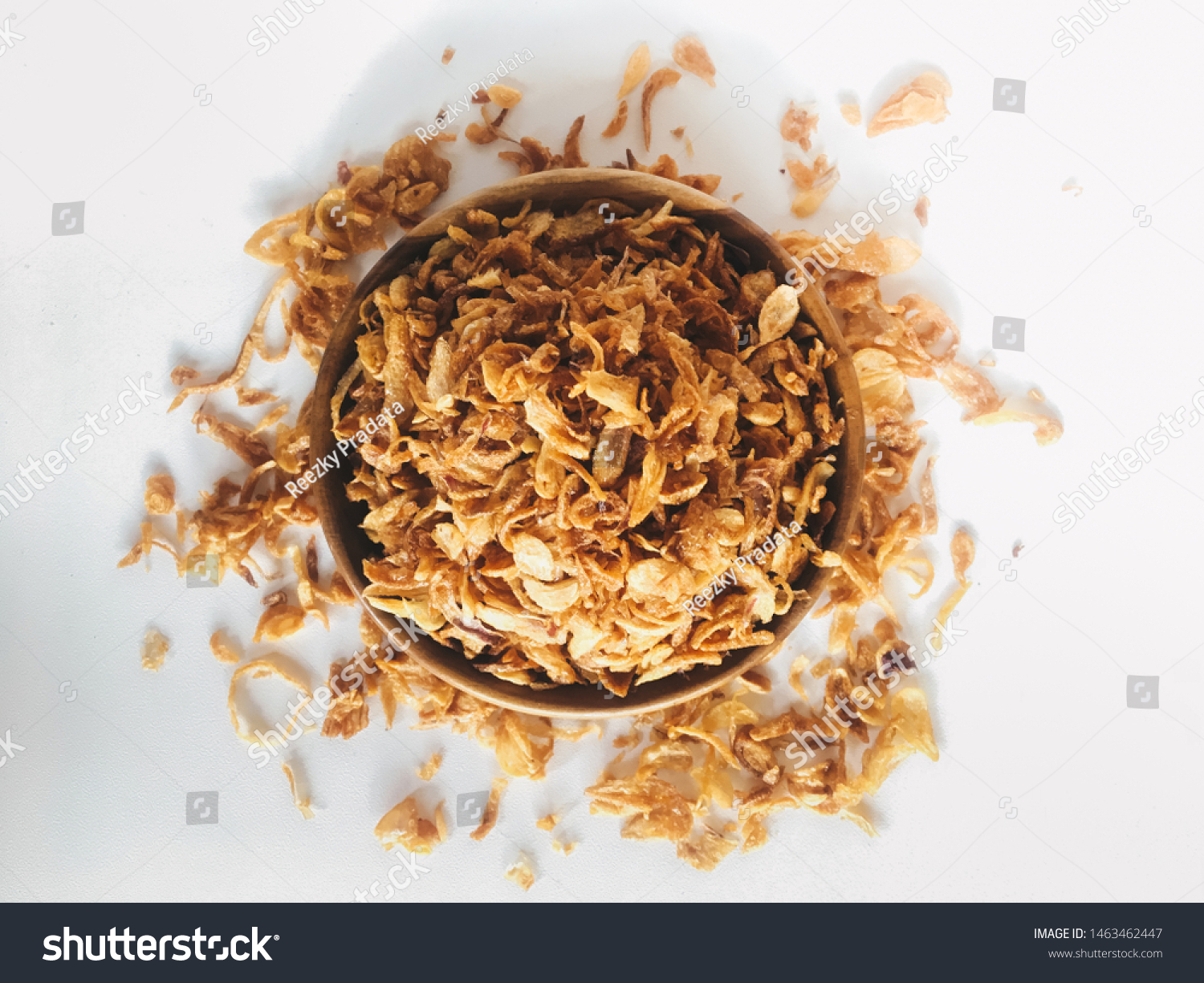 Top View Pile Fried Indonesian Deep Stock Photo 1463462447 | Shutterstock