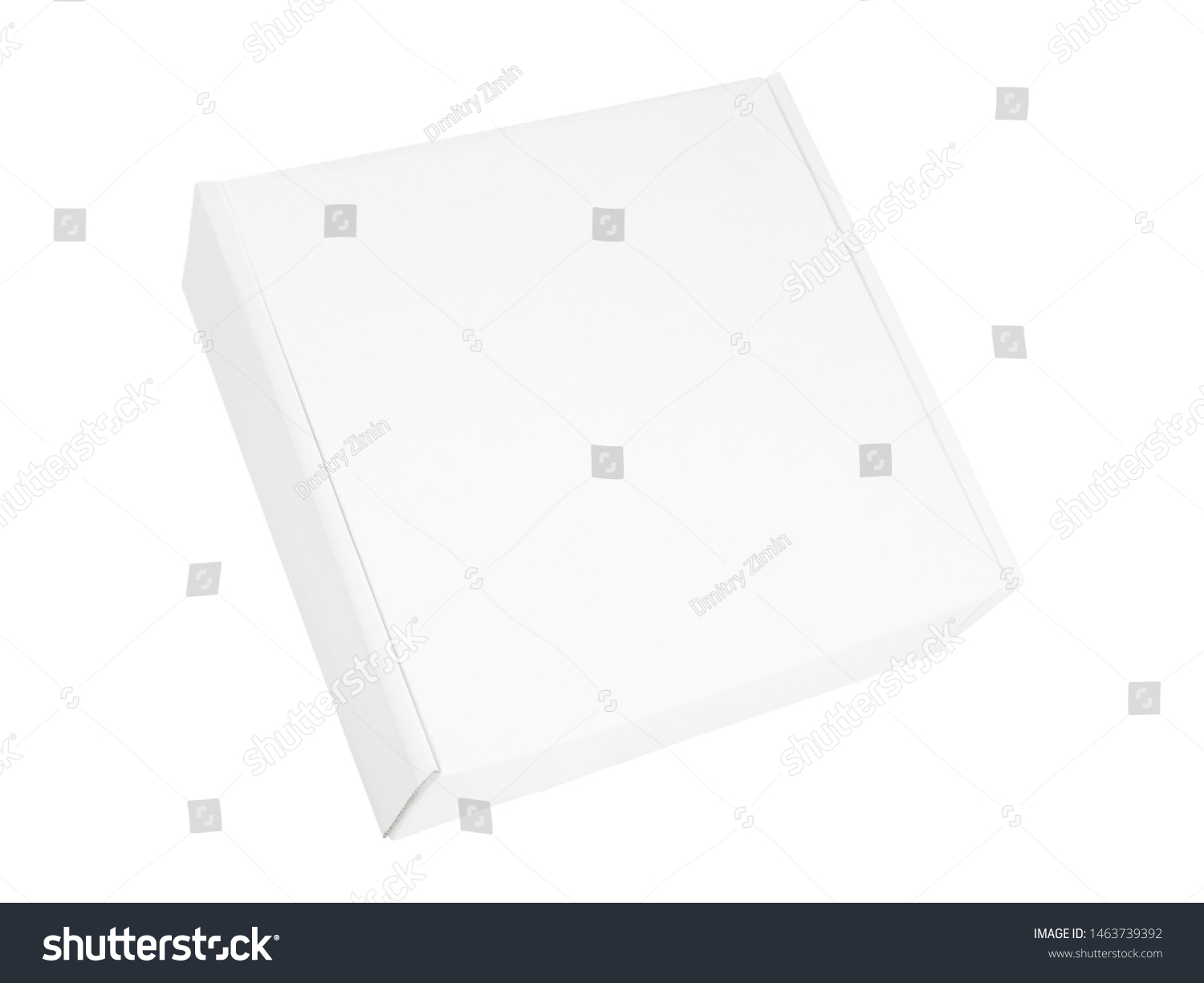 White Thin Cardboard Box Thin Blank Stock Photo 1463739392 | Shutterstock