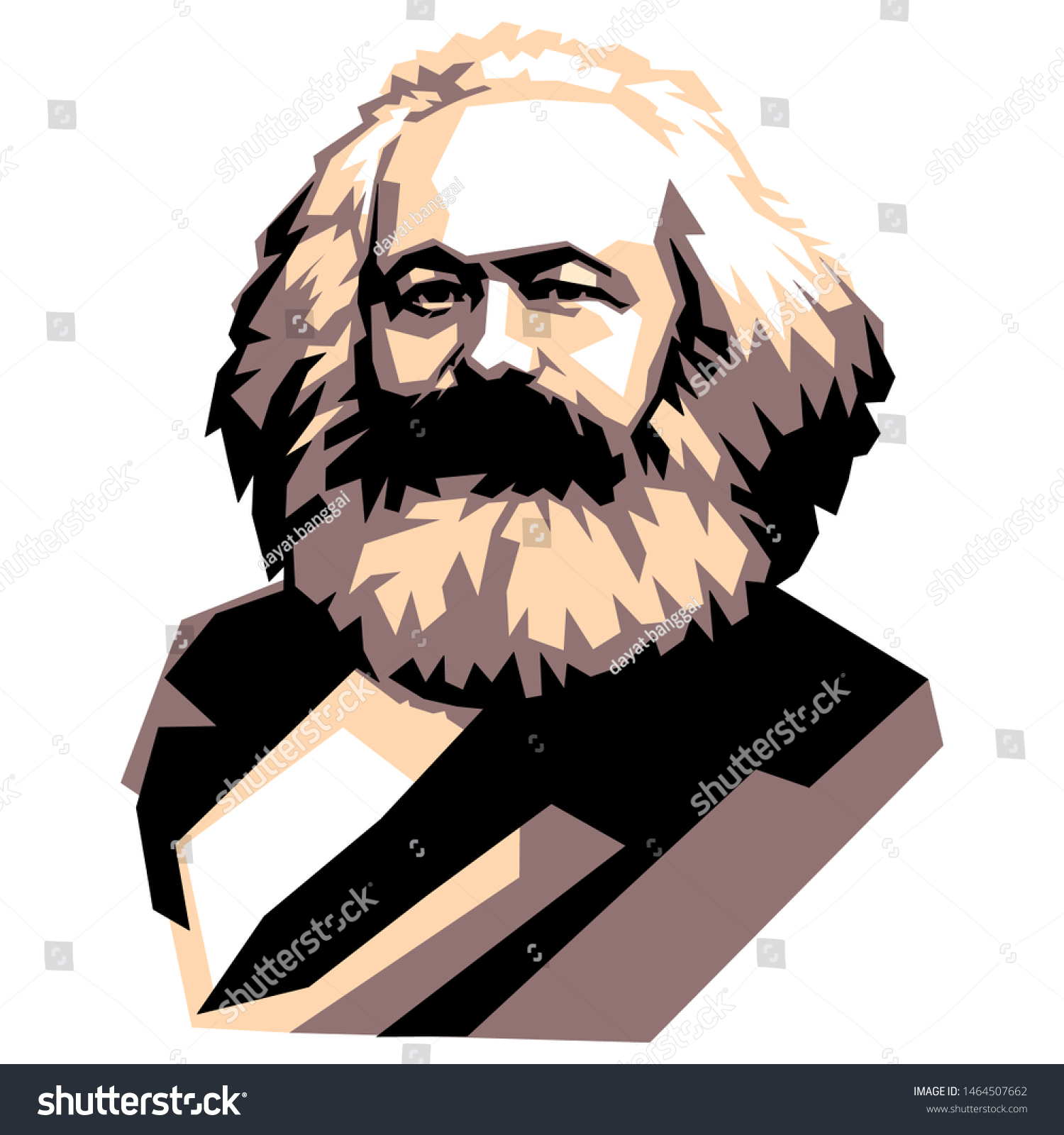 Карл Маркс мультяшный