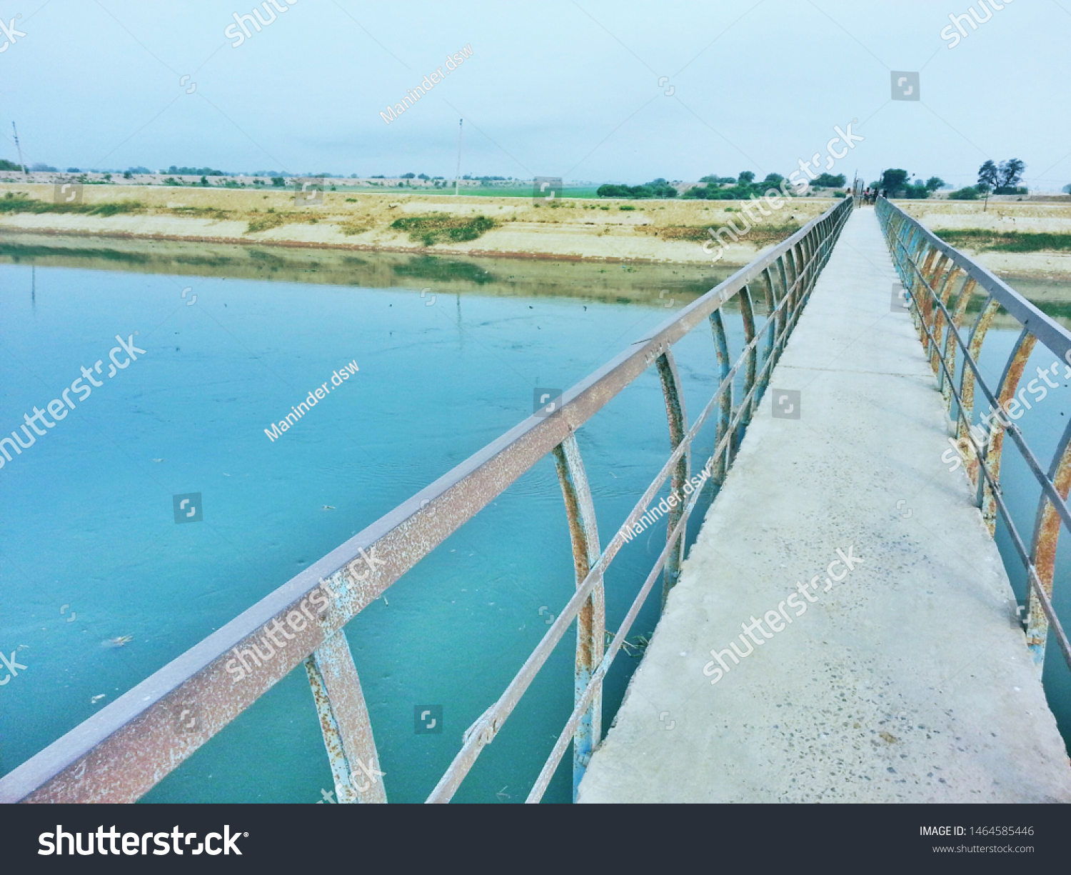 Beautiful View Indira Gandhi Canal Stock Photo 1464585446 Shutterstock   Stock Photo A Beautiful View Of Indira Gandhi Canal 1464585446 