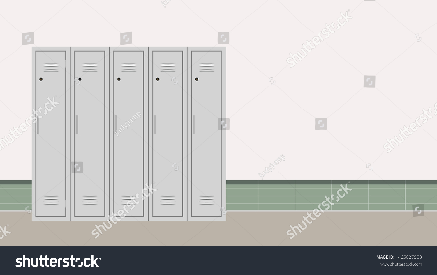 Locker Vector Free Space Text Wallpaper Stock Vector (Royalty Free