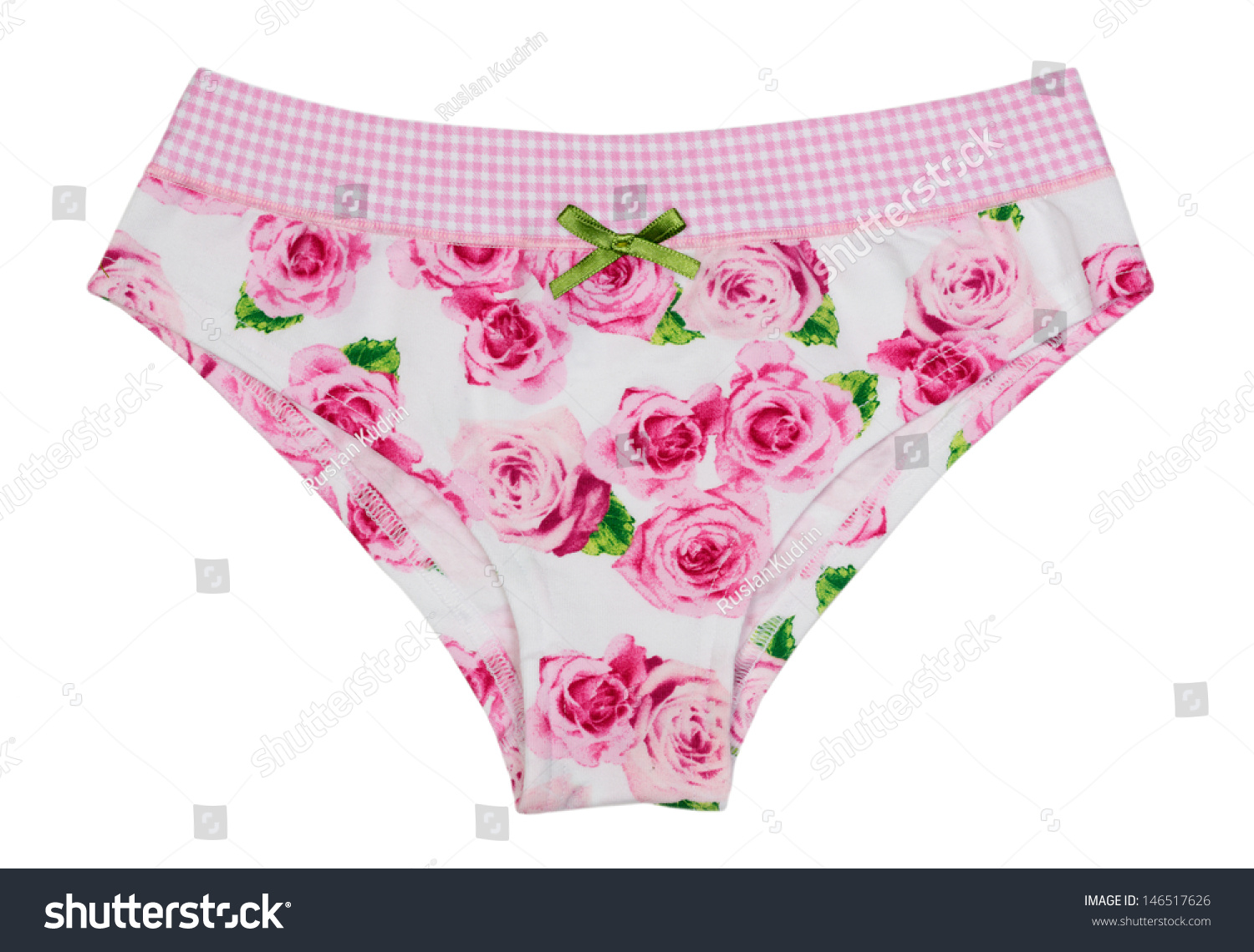 pink floral panties