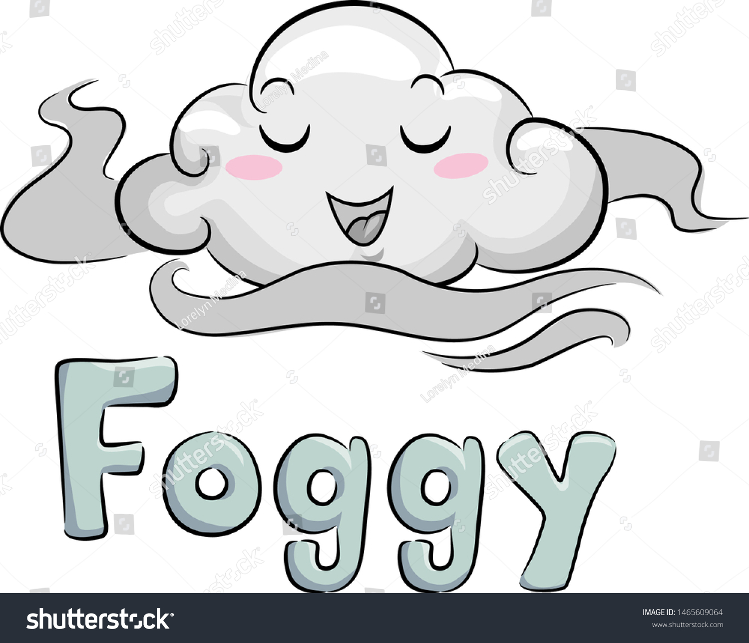 illustration-cloud-mascot-floating-fog-foggy-stock-vector-royalty-free