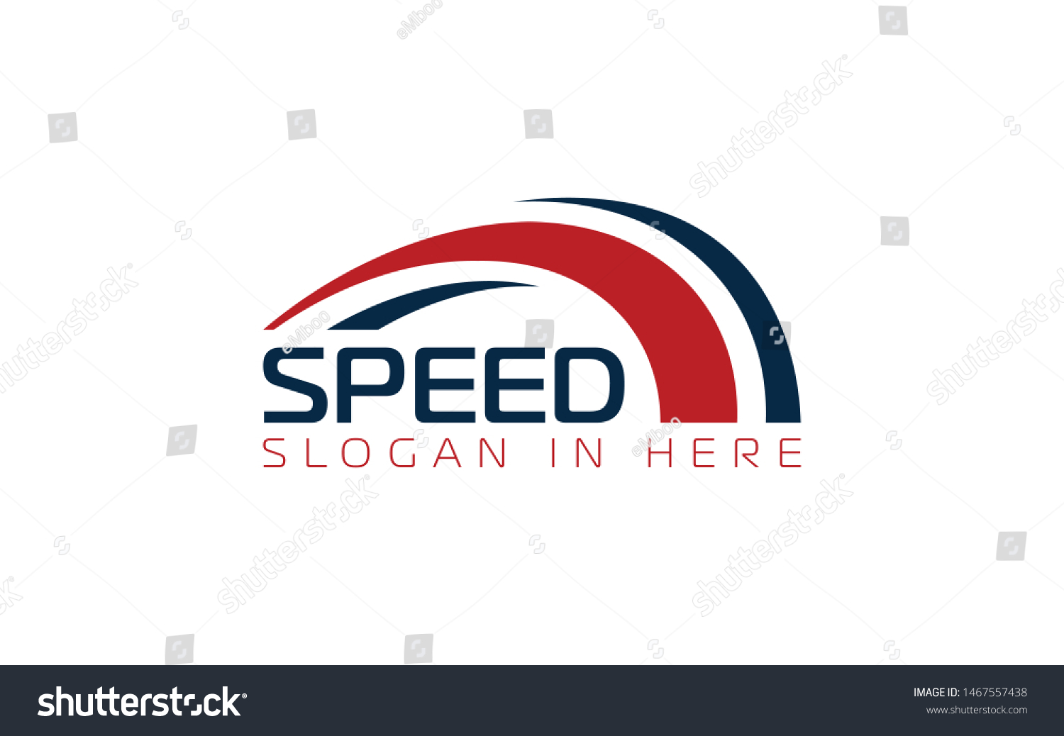 Automotive Logos Curved Shapes Speedometer Symbol Stock Vector (Royalty ...