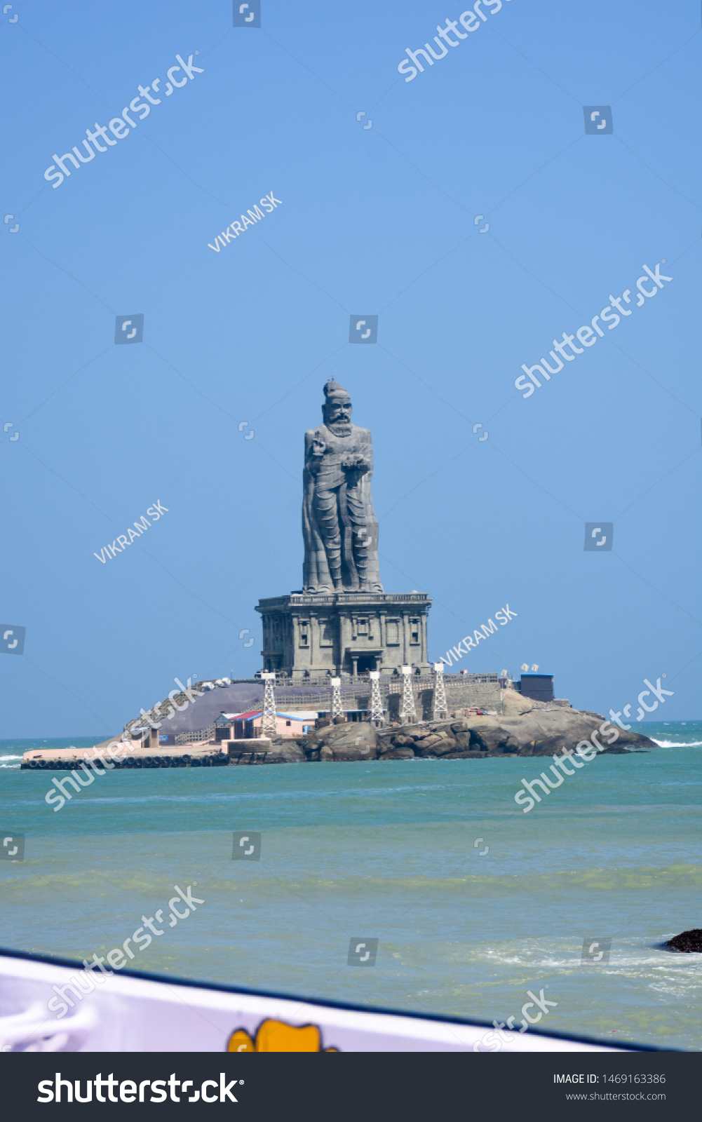 Thiruvalluvar Statue Valluvar Statue 133feet 406 Stock Photo 1469163386 ...