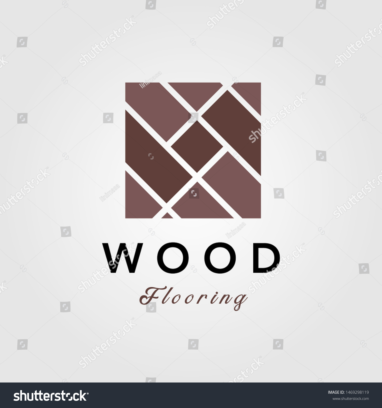 Minimalist Wood Parquet Flooring Vinyl Hardwood Stock Vector (Royalty ...