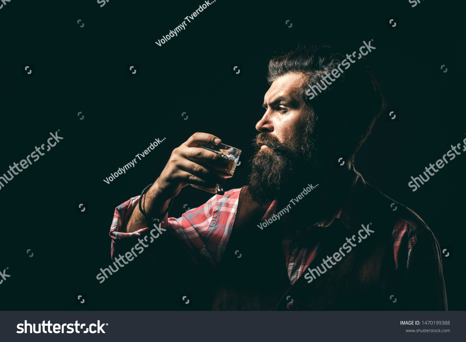 Addicting Alcoholic Drink Alcoholism Handsome Stressed Stock Photo ...