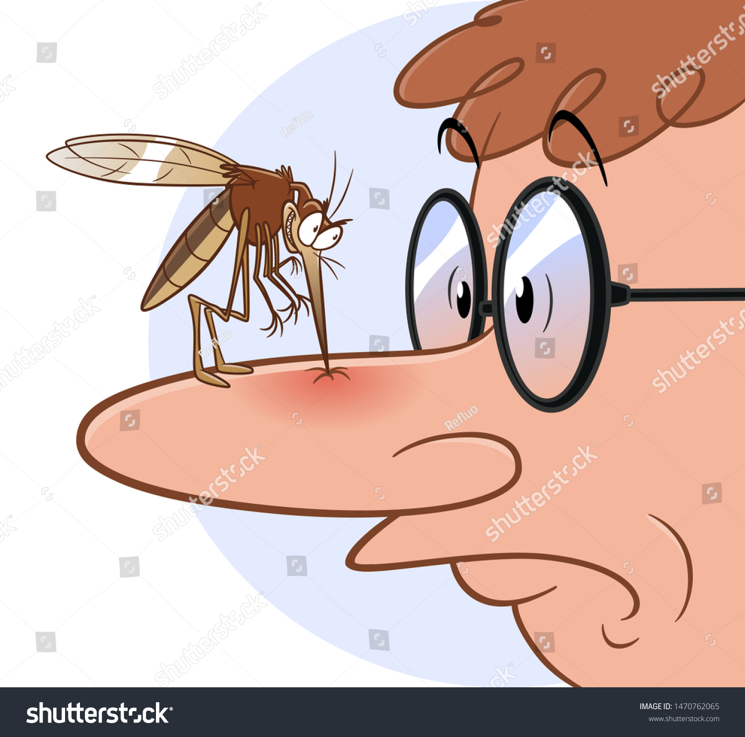 Нос комара