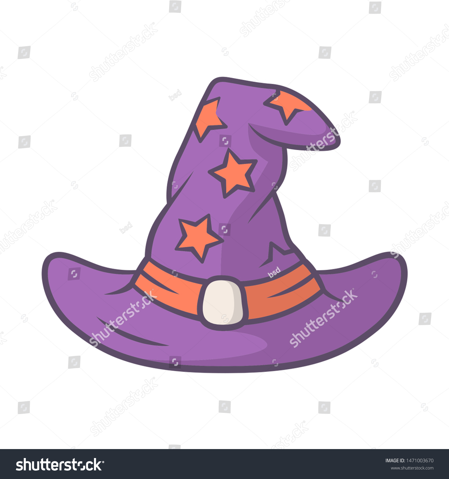 lavender witch hat