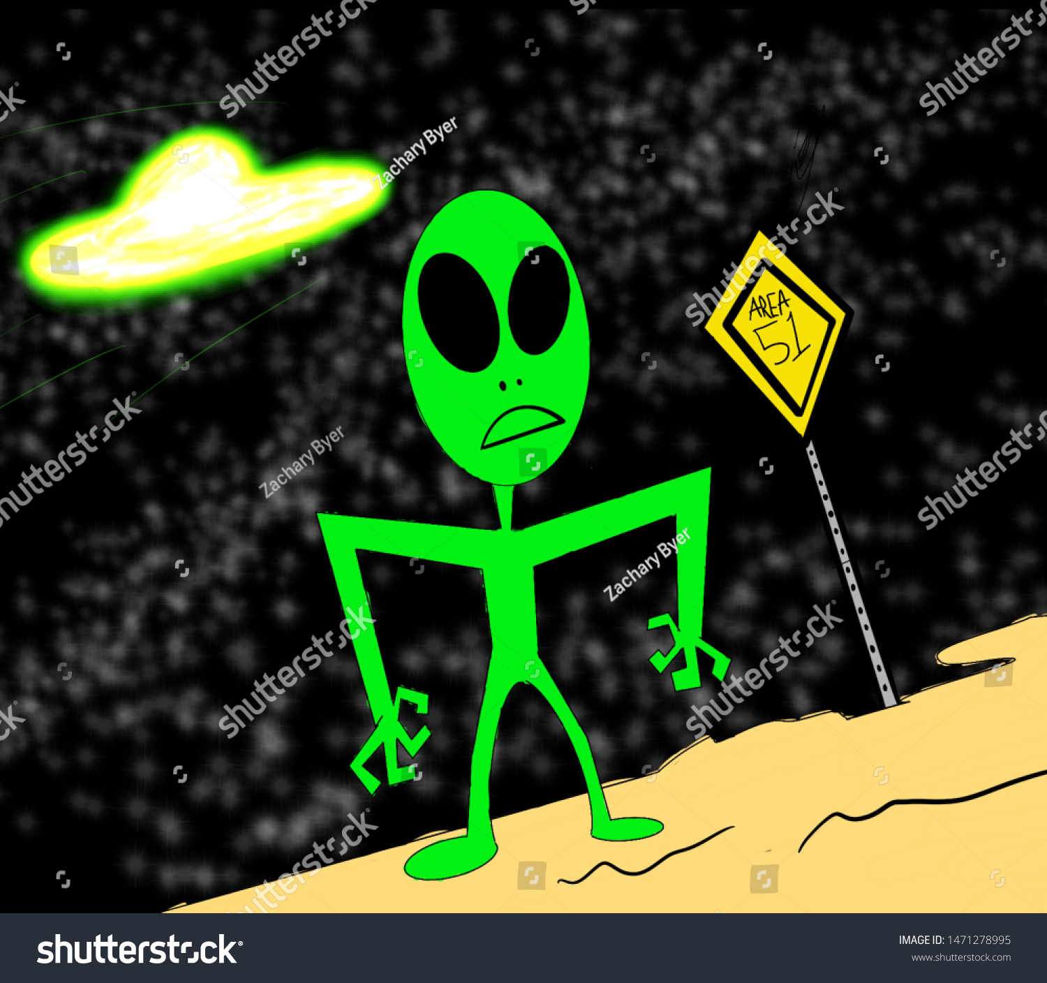 alien drawings for kids