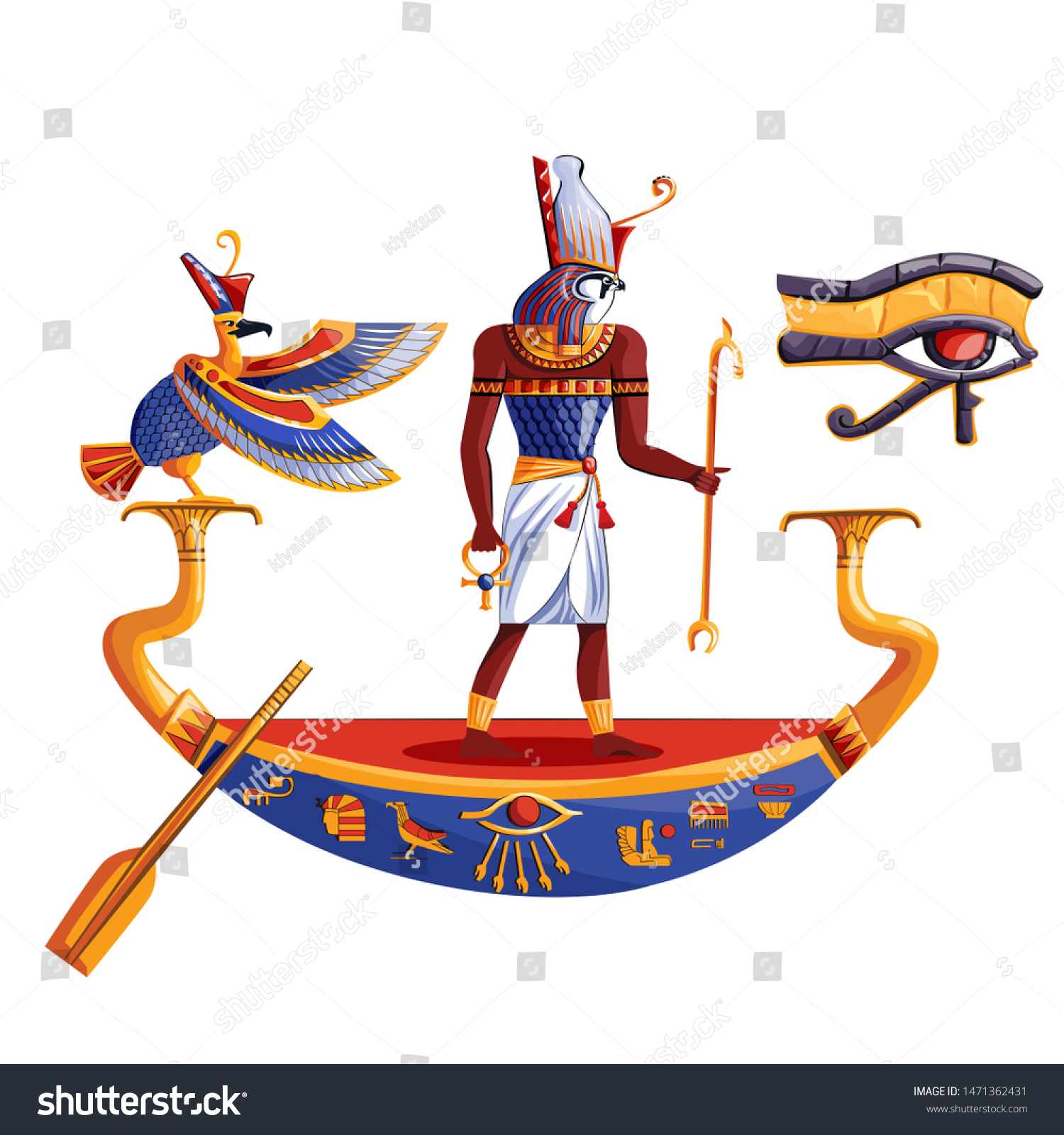 Бог Амон ра в Египте символ