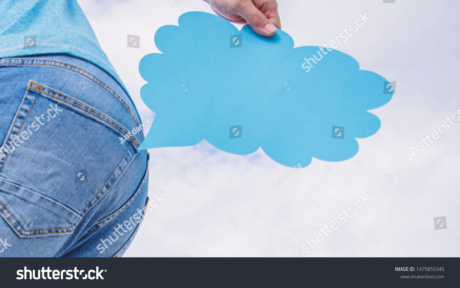 Fart Wish Your Butt Makes Empty Stock Photo 1475855345 | Shutterstock