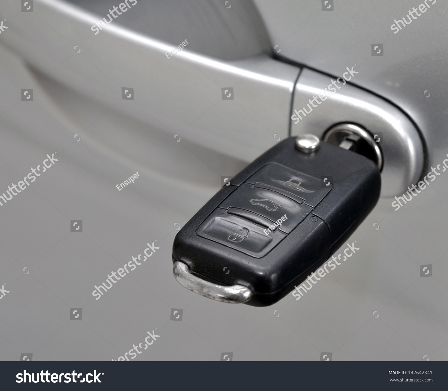 Car Door Key Stock Photo 147642341 Shutterstock