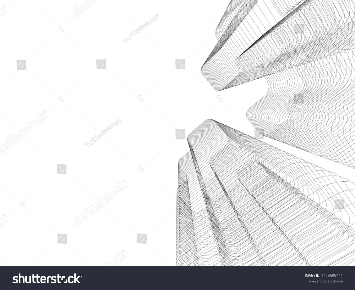 Architecture Geometric Background Vector Illustration Stock Vector ...