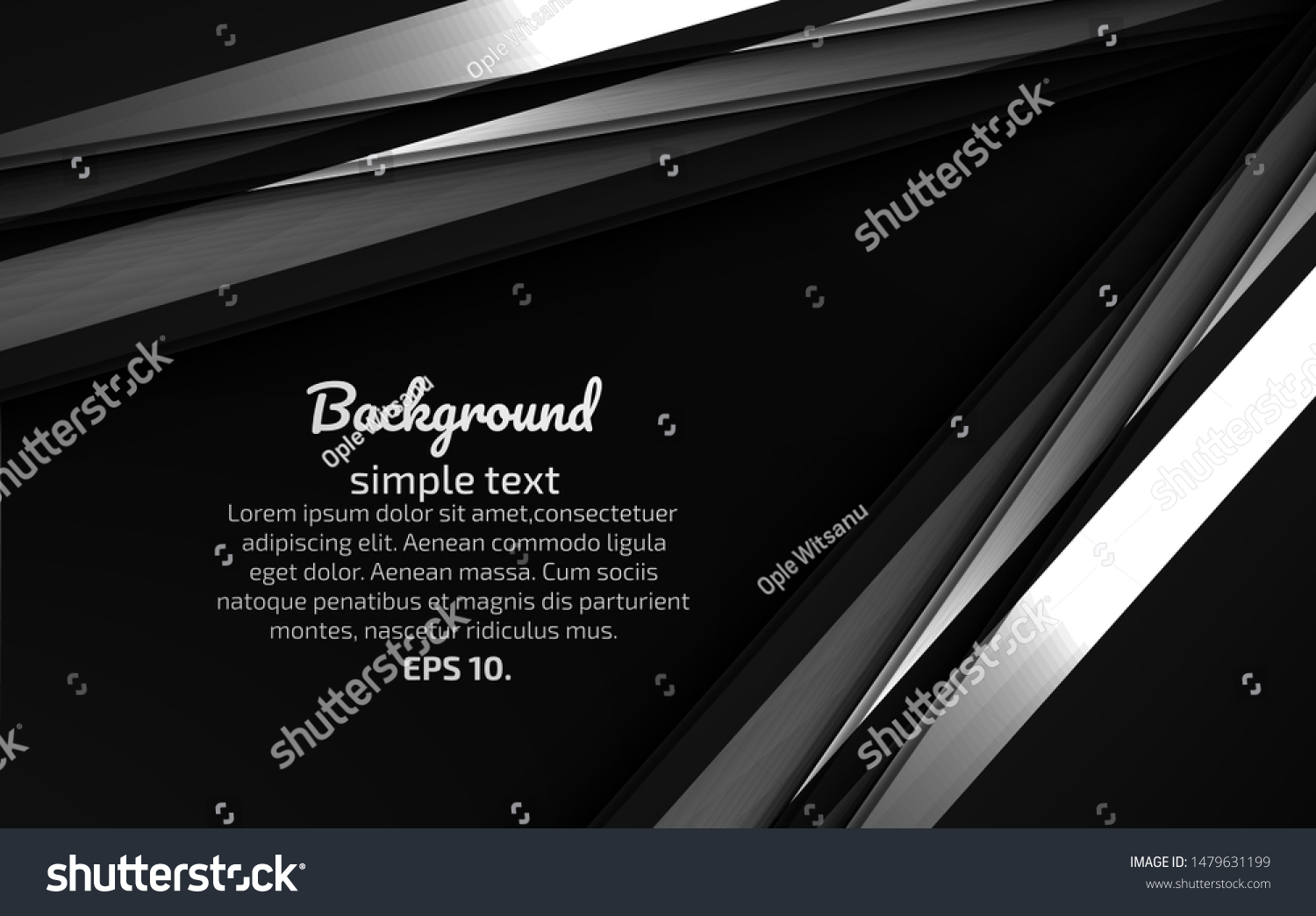 Black Gray Abstract Vector Background Images Stock Vector (Royalty Free