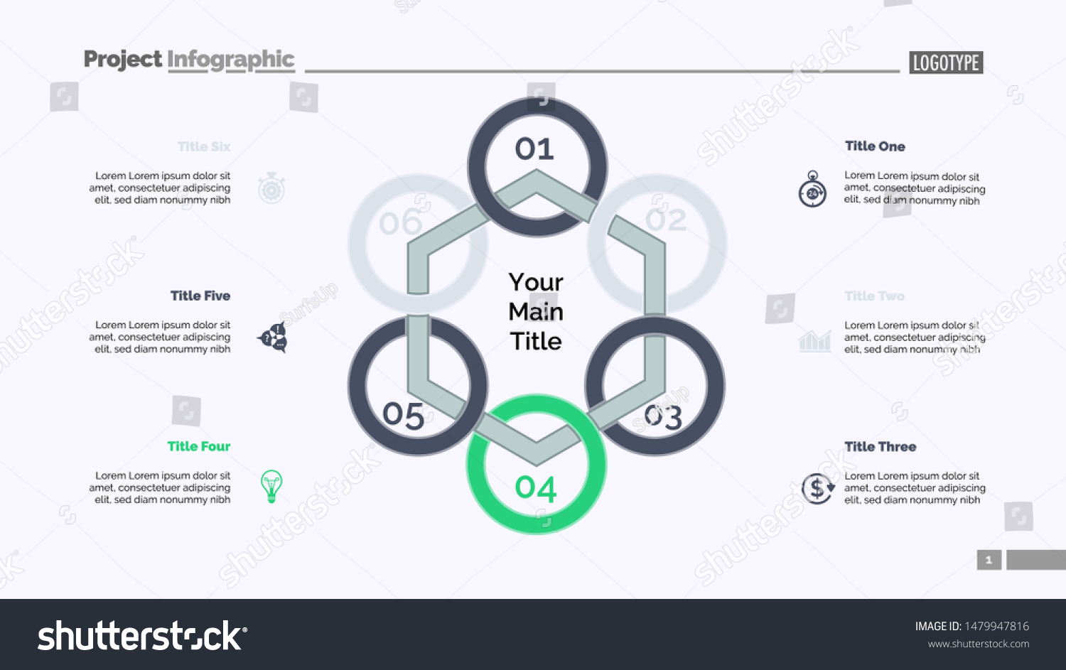 Hexagon Diagram Process Chart Cycle Graph Vector De Stock Libre De Regalías 1479947816 5209