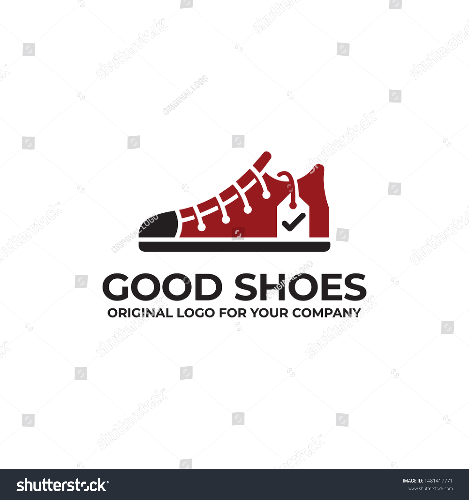 Shoes Logo Design Template Can Be Stock Vector (Royalty Free ...
