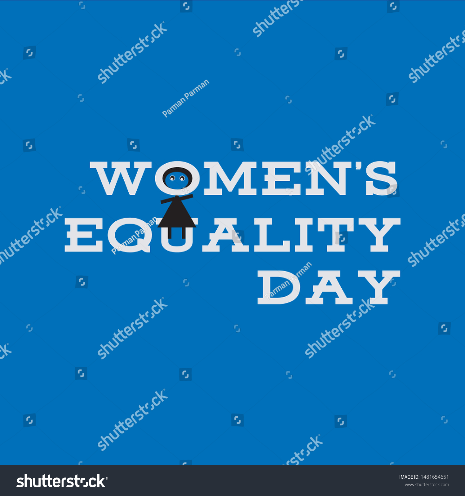 Events Agust Congratulations Womens Equality Day Stock Vector Royalty Free 1481654651 9114