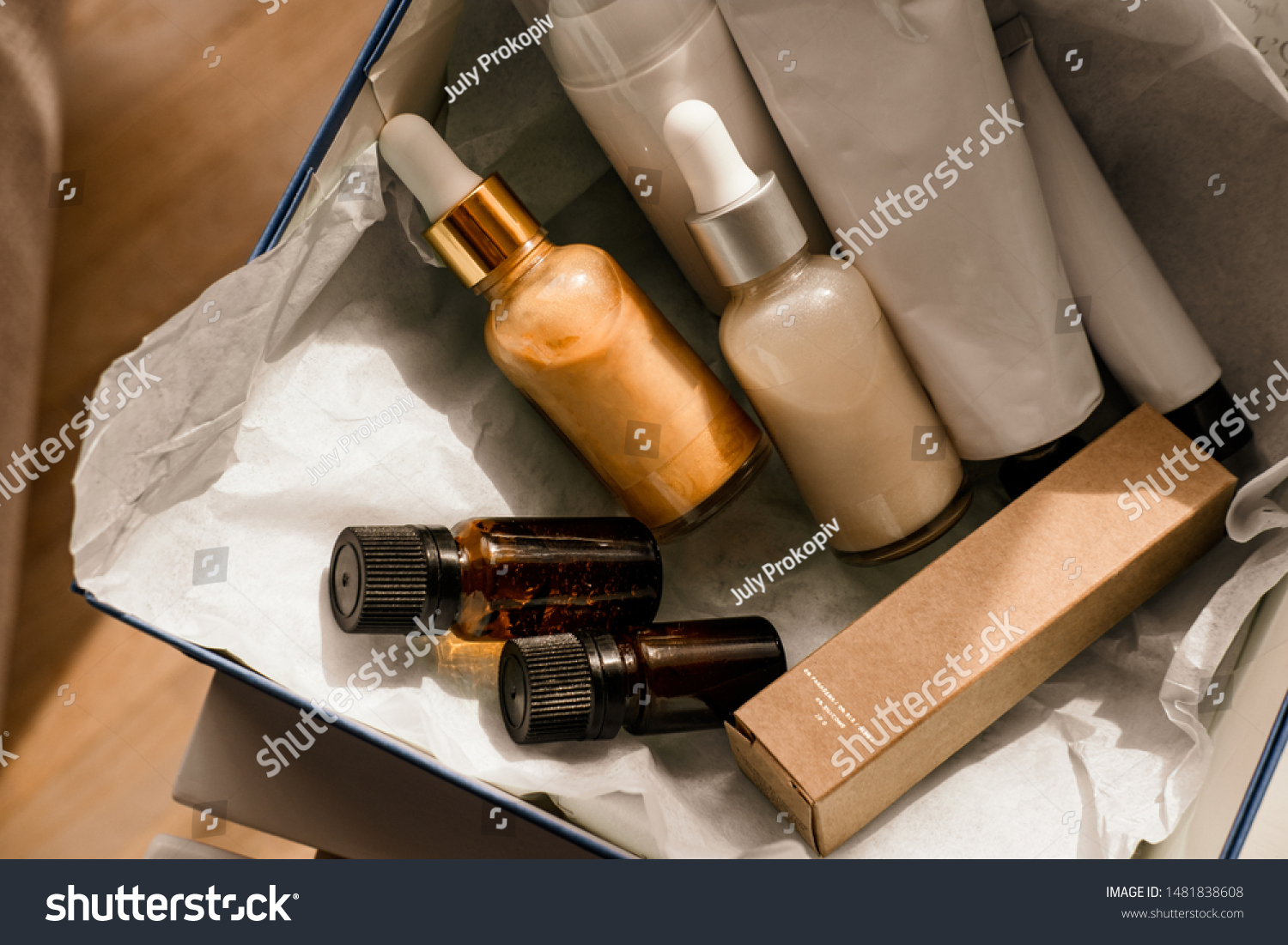 166 691 Hair Box Images Stock Photos Vectors Shutterstock   Stock Photo Beauty Box Set Bottles Of Natural Cosmetics Blogger Skincare Face Hair And Body Essentials 1481838608 