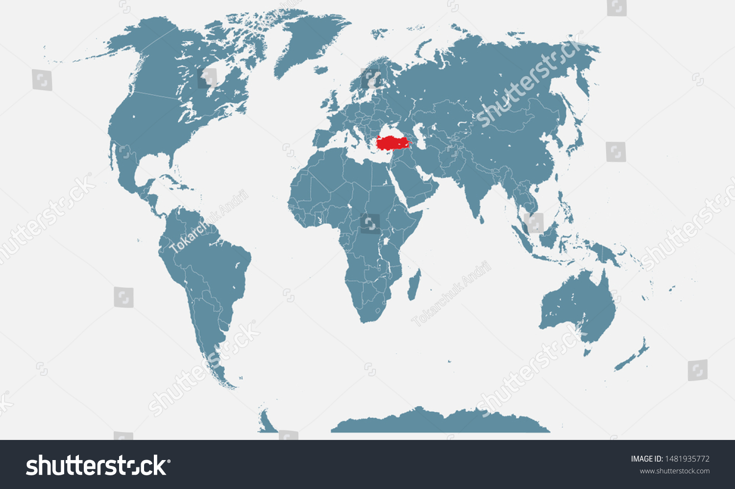 turkey country map