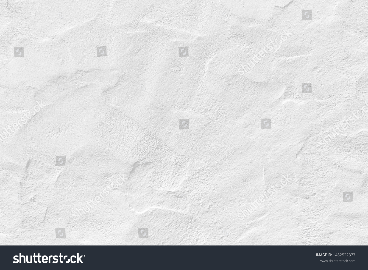 Pattern White Plaster Wall Rough Structure Stock Photo 1482522377 ...